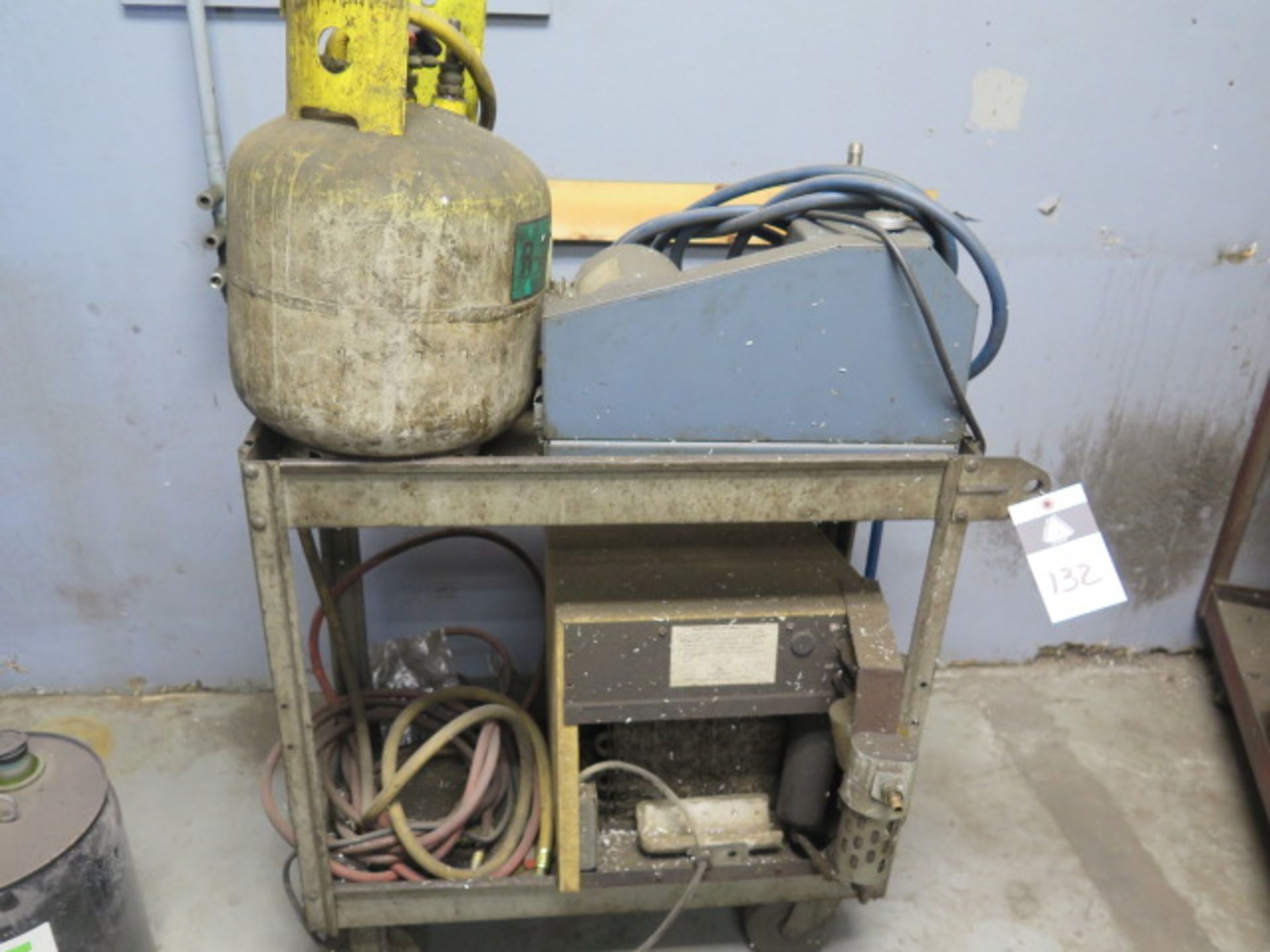 Kaeser Air Dryer, Vacuum Pump and Cart (SOLD AS-IS - NO WARRANTY)