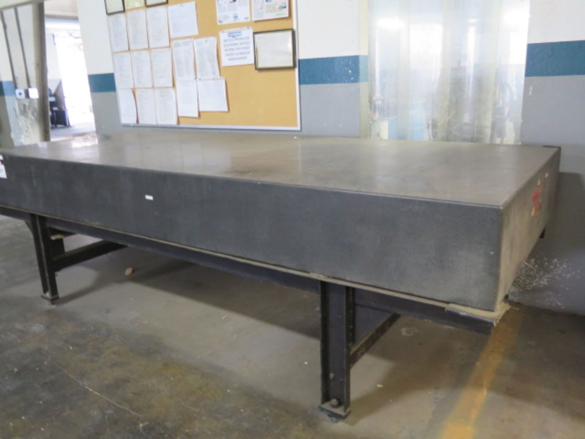 48” x 120” x 12” Granite Surface Plate w/ Stand (SOLD AS-IS - NO WARRANTY) - Image 3 of 5