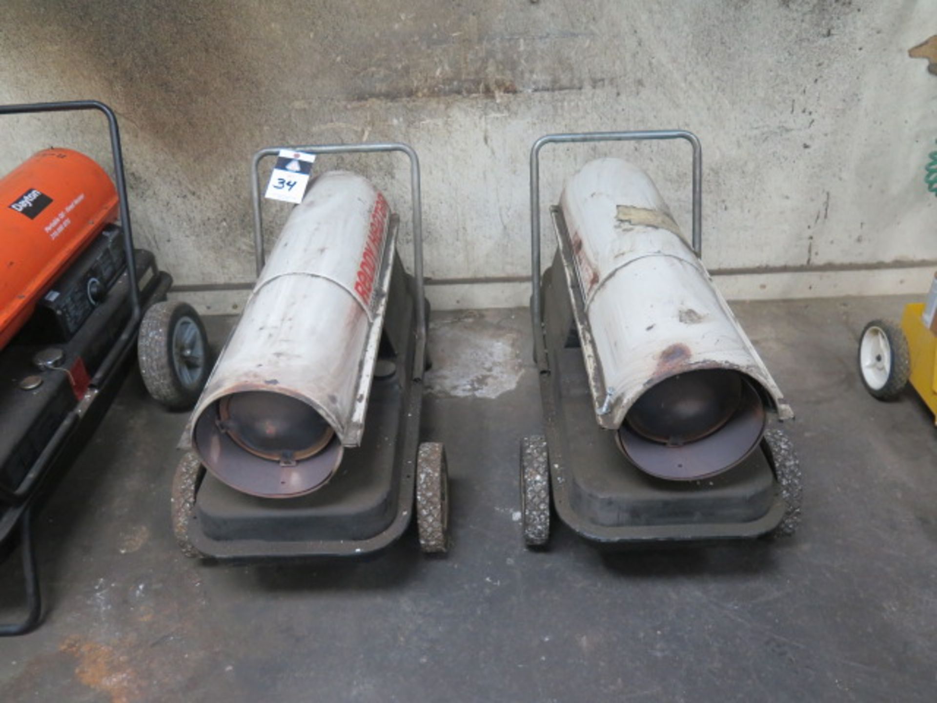 Reddy Heaters Kerosene Heaters (2) (SOLD AS-IS - NO WARRANTY)