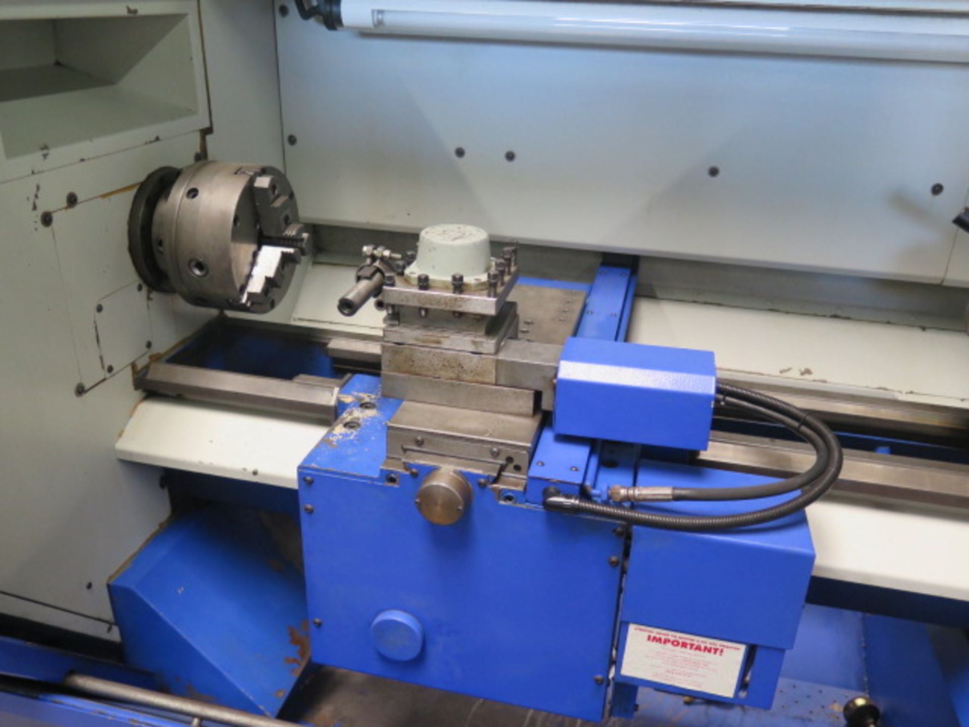 Smart Lathe SM1440VS 14” x 40” CNC Lathe s/n 53551 w/ Fanuc 0i Mate-TC Controls, I, SOLD AS IS - Image 6 of 17