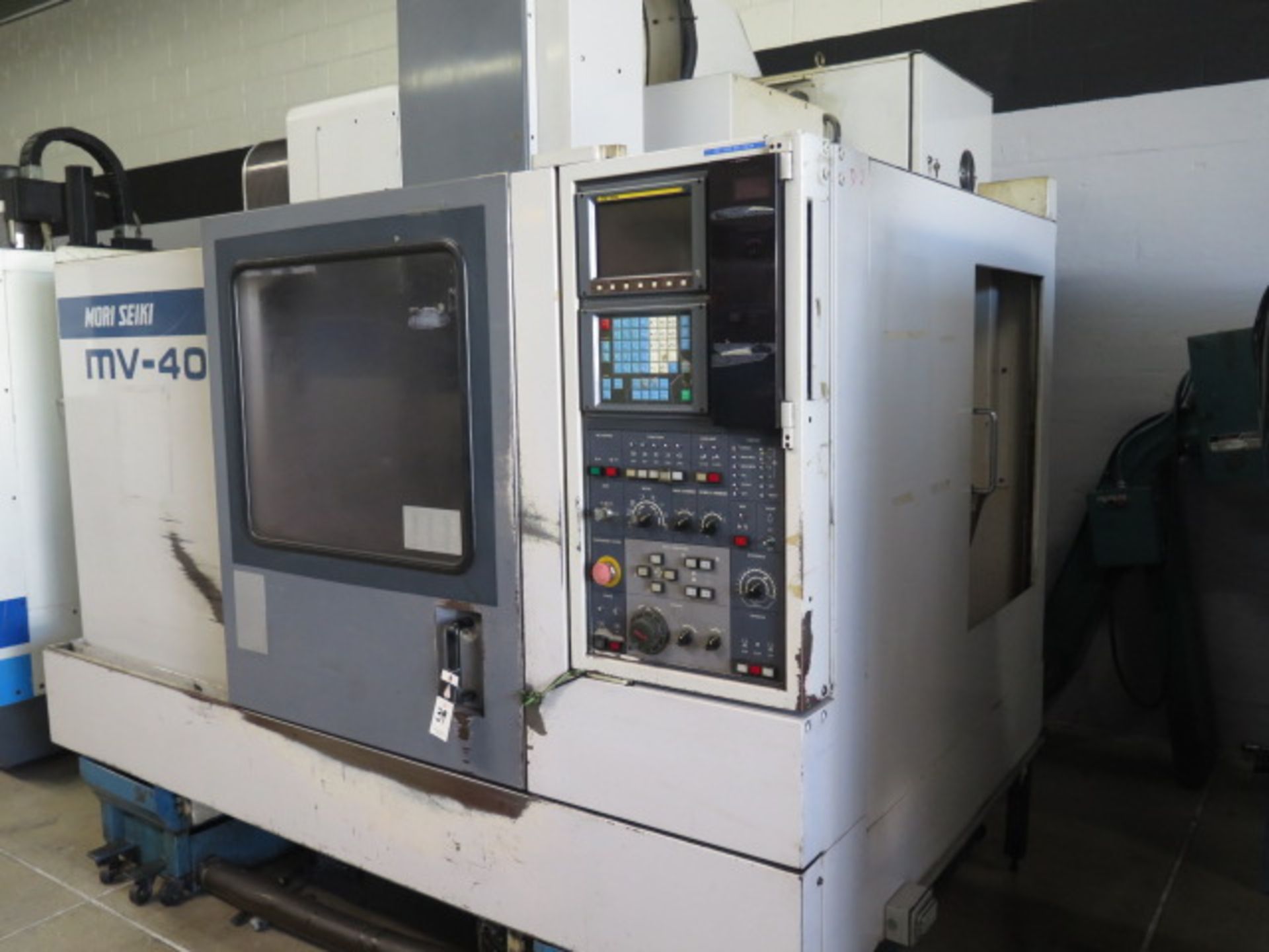 Mori Seiki MV-40 CNC VMC s/n 3234 w/ Fanuc MF-M4 Controls, 20 Station ATC, SOLD AS IS - Image 2 of 15