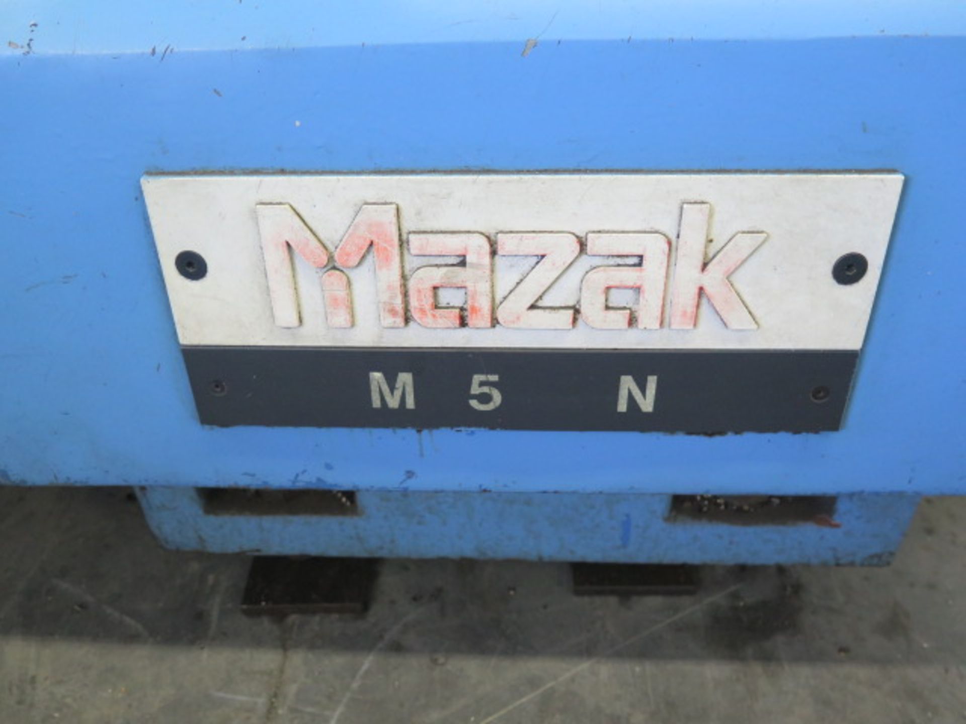 Mazak M5N CNC Twin Turret 24” x 78” Lathe s/n 104442 w/ T32-2 Controls, 8-Station, SOLD AS IS - Image 4 of 17