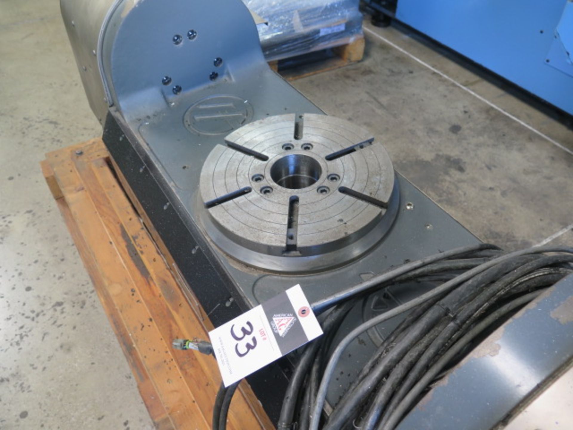 Haas TR-310 12" 2-Axis Trunion Rotary Table s/n 904766 VER P2 (SOLD AS-IS - NO WARRANTY) - Image 3 of 9