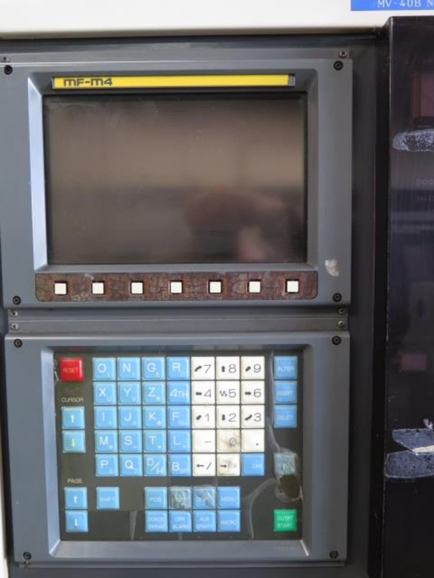 Mori Seiki MV-40 CNC VMC s/n 3234 w/ Fanuc MF-M4 Controls, 20 Station ATC, SOLD AS IS - Image 6 of 15