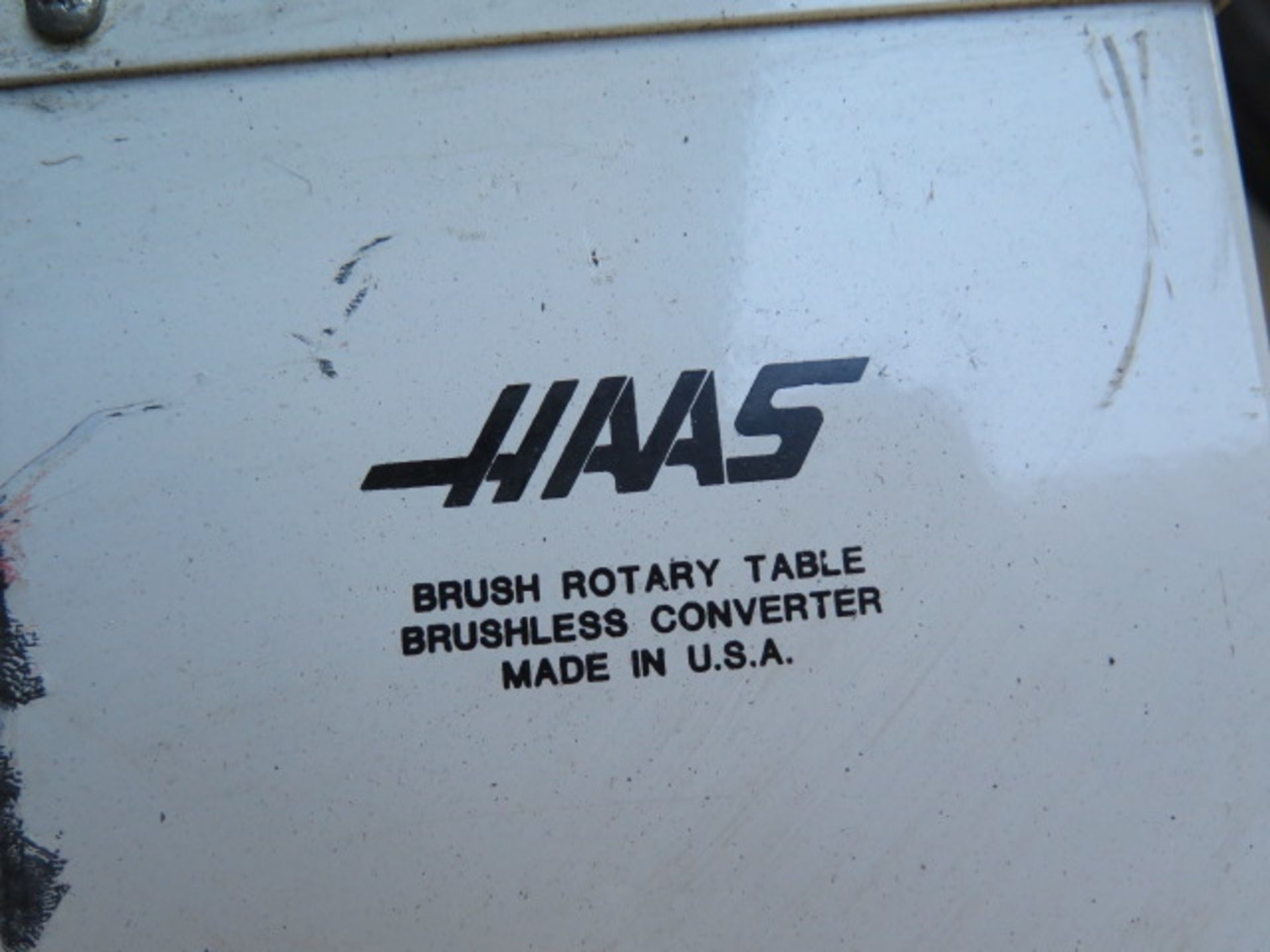 Haas HRT-450 17 3/4" Big Bore 4th Axis Rotary Table s/n 450380 w/ 7 1/2" Thru Bore, Haas, SOLD AS IS - Image 9 of 12