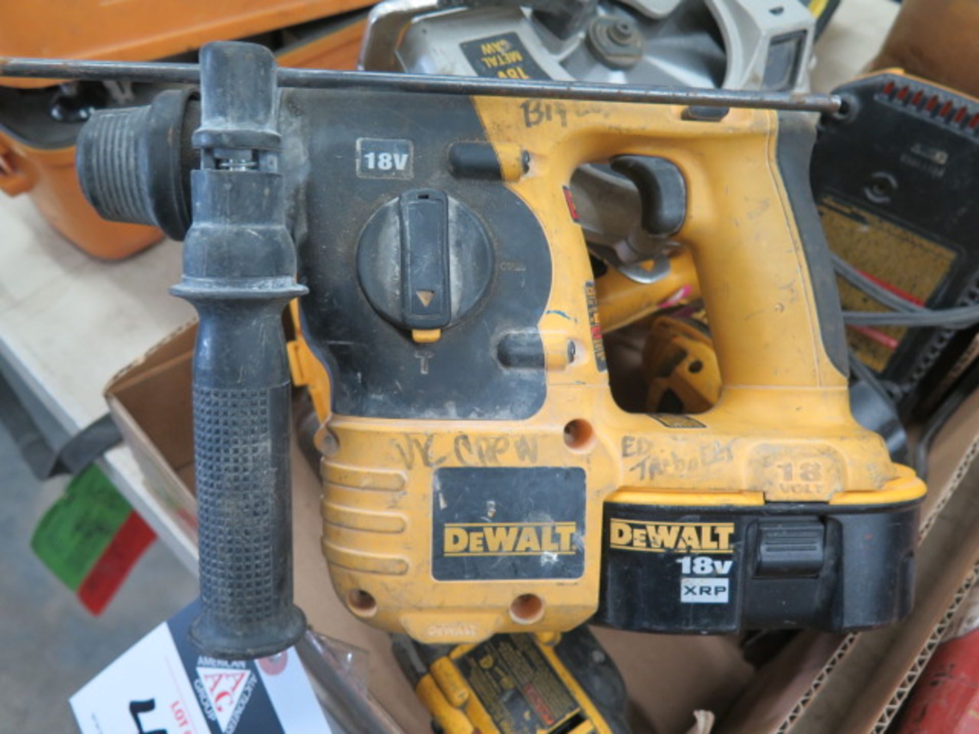 DeWalt 18Volt Hammer Drill, Circular Saw and Drill w/ Charger (SOLD AS-IS - NO WARRANTY) - Image 5 of 6