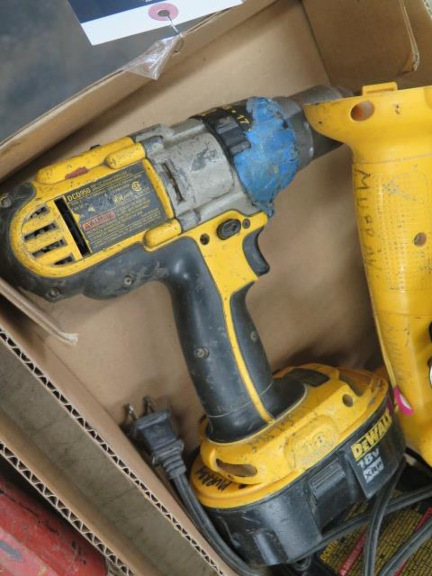 DeWalt 18Volt Hammer Drill, Circular Saw and Drill w/ Charger (SOLD AS-IS - NO WARRANTY) - Image 3 of 6