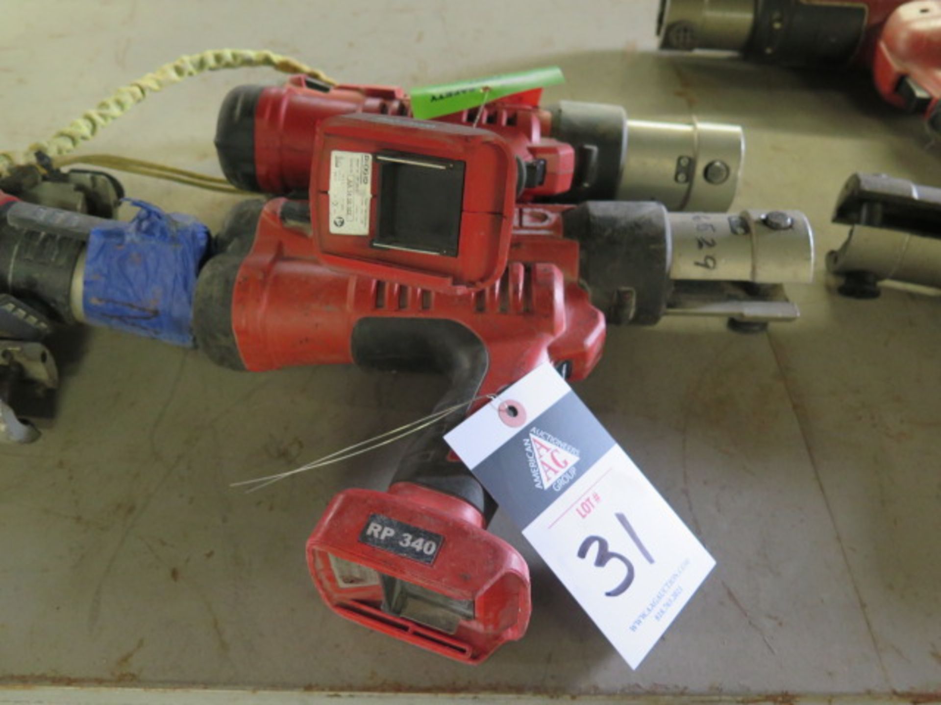 Rigid RP-340 Pressing Tools (2) (SOLD AS-IS - NO WARRANTY)