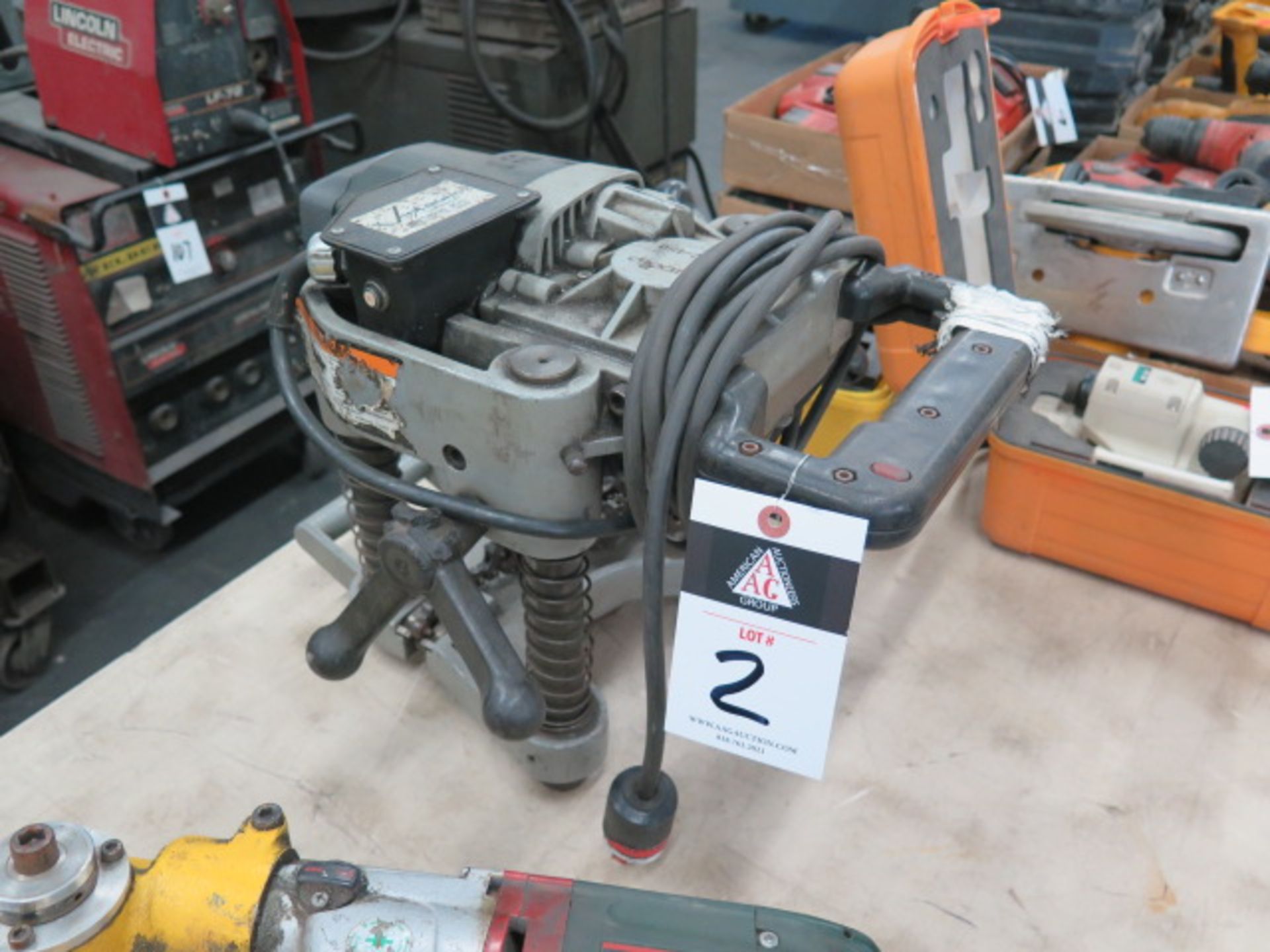 Rigid HC-450 Hole Cutting Machine (SOLD AS-IS - NO WARRANTY)