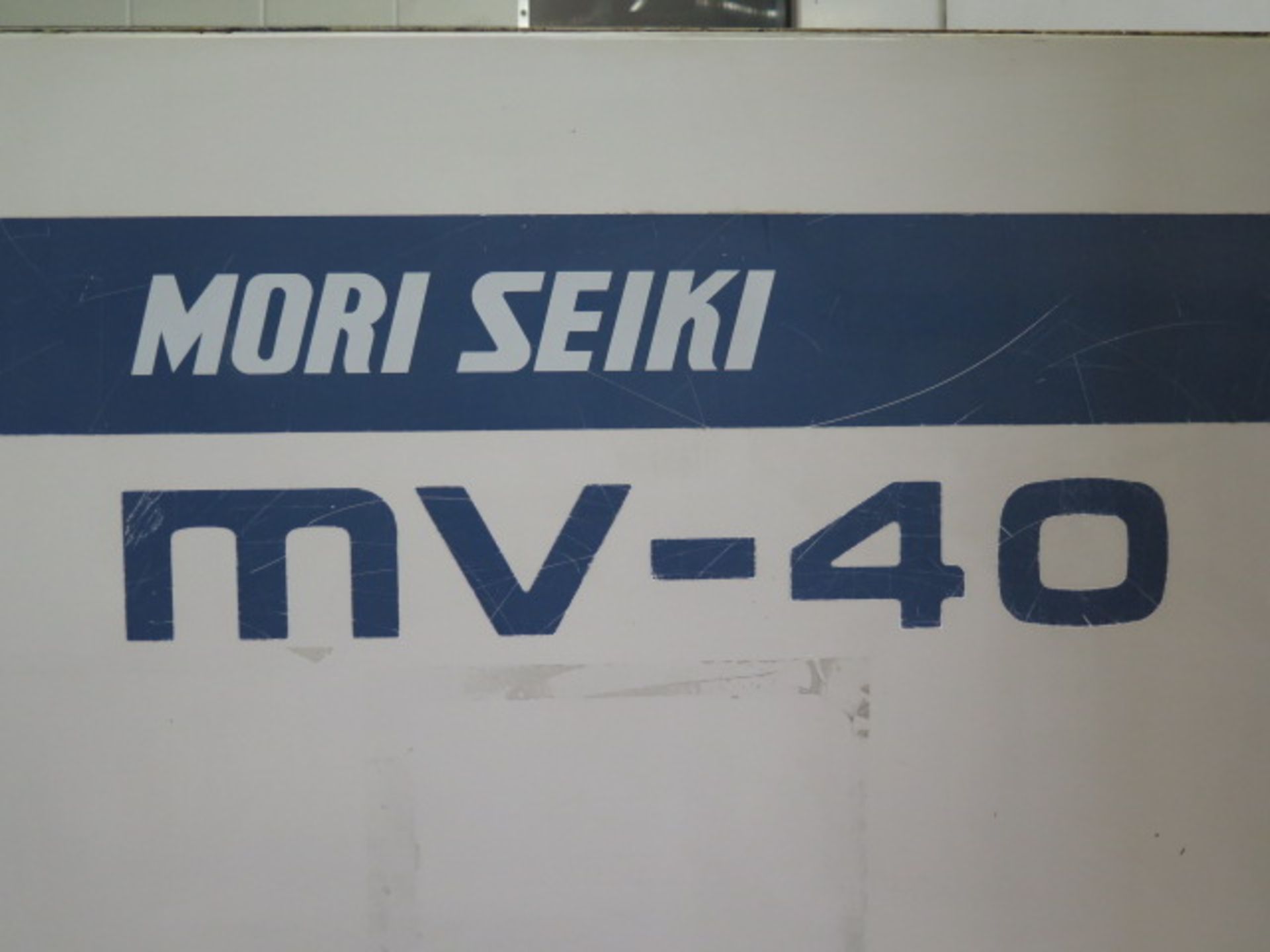 Mori Seiki MV-40 CNC VMC s/n 3234 w/ Fanuc MF-M4 Controls, 20 Station ATC, SOLD AS IS - Image 4 of 15