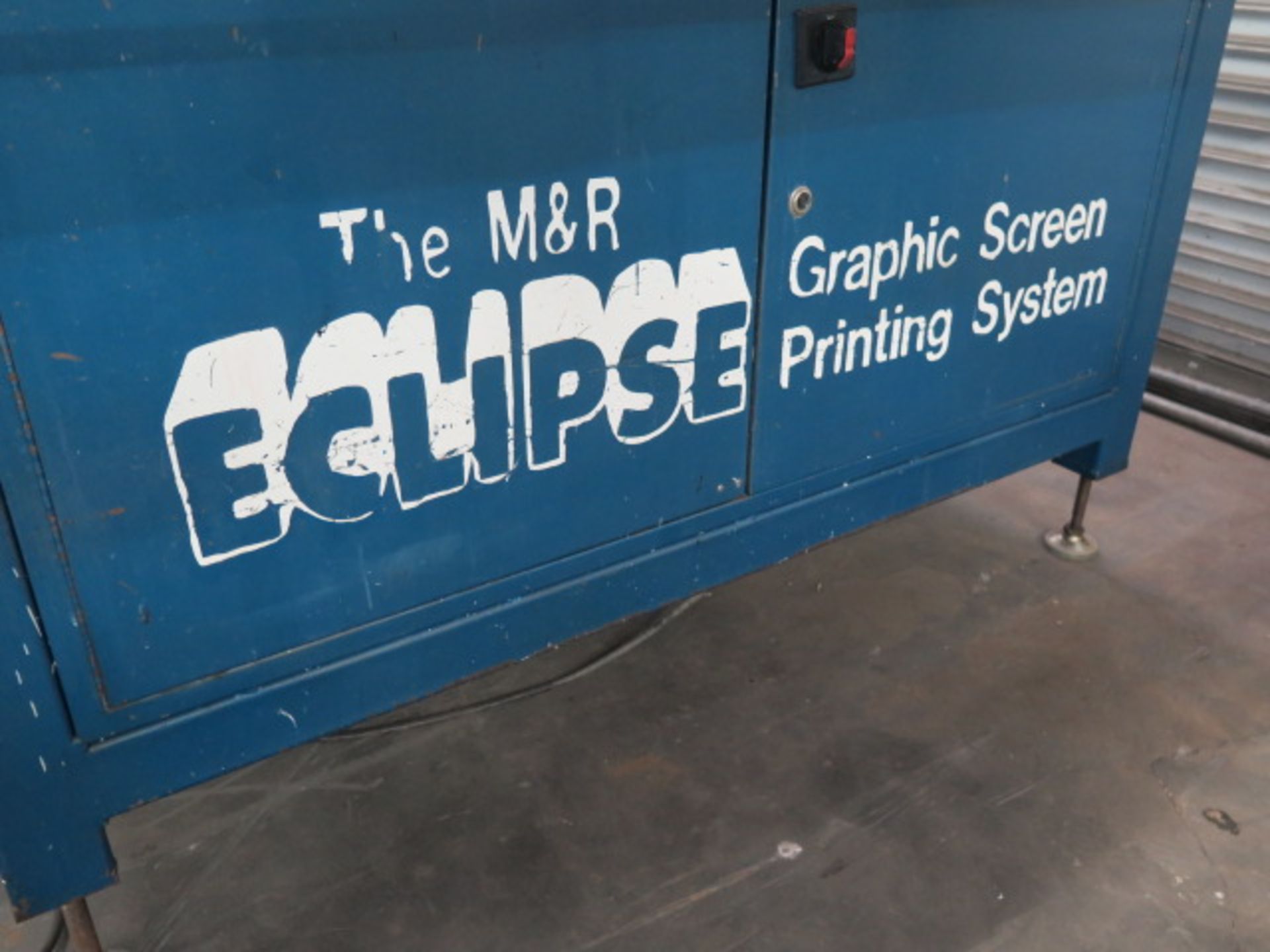 M & R "Eclipse" Graphic Screen Printer w/ Digital Controls, 30" x 40" Working Cap (SOLD AS-IS - NO - Image 4 of 12