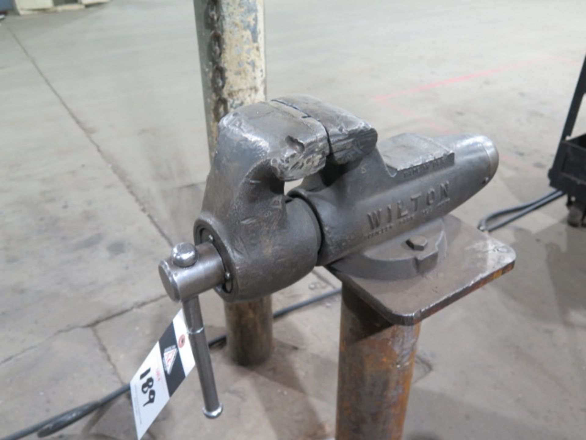 Wilton Pedestal Mounted Vise (SOLD AS-IS - NO WARRANTY) - Image 2 of 5