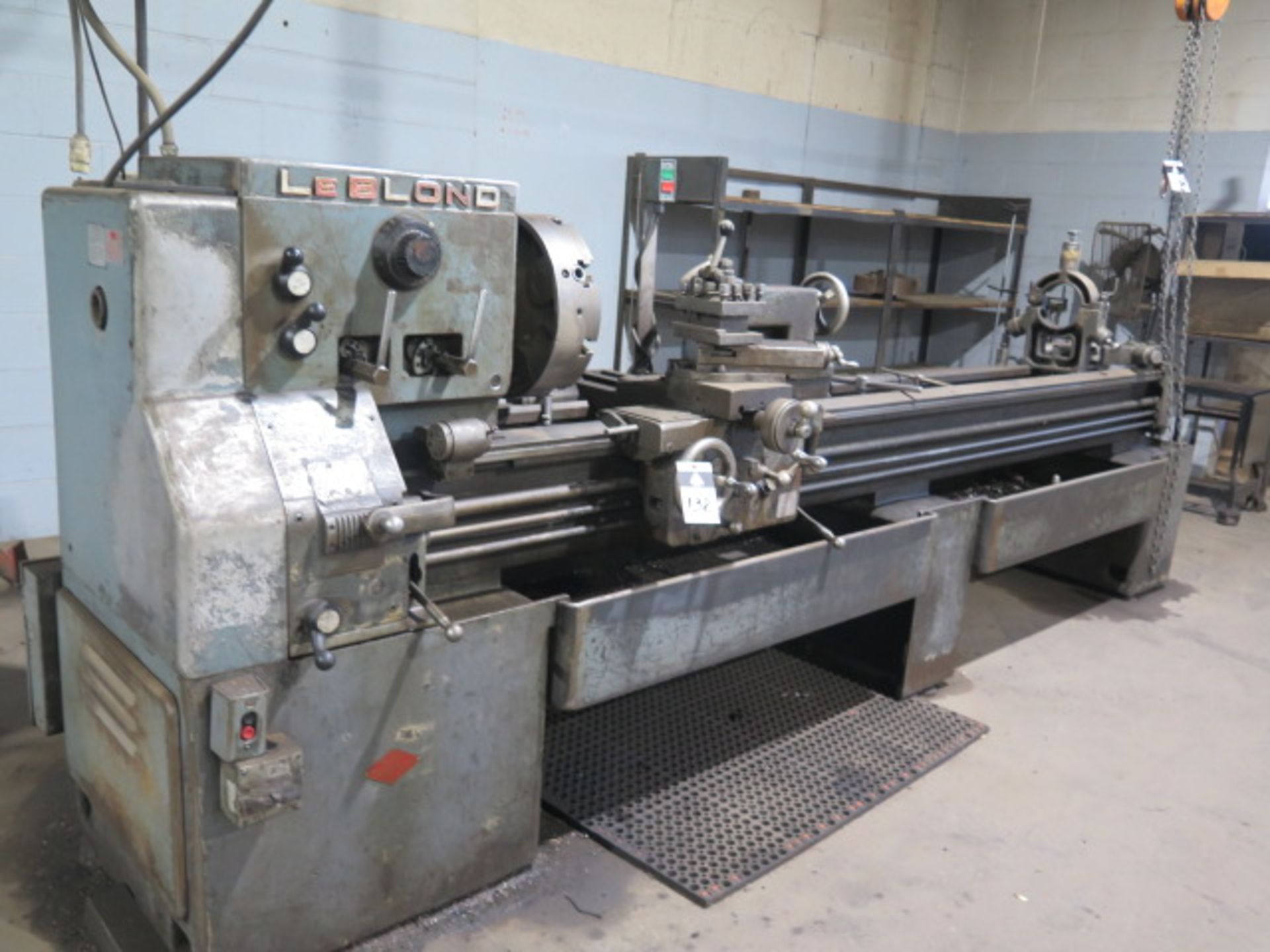 LeBlond 19” x 106” Lathe w/ 25-1000 Dial Change RPM, Inch Threading, Tailstock, (2) Steady Rests, - Image 2 of 11