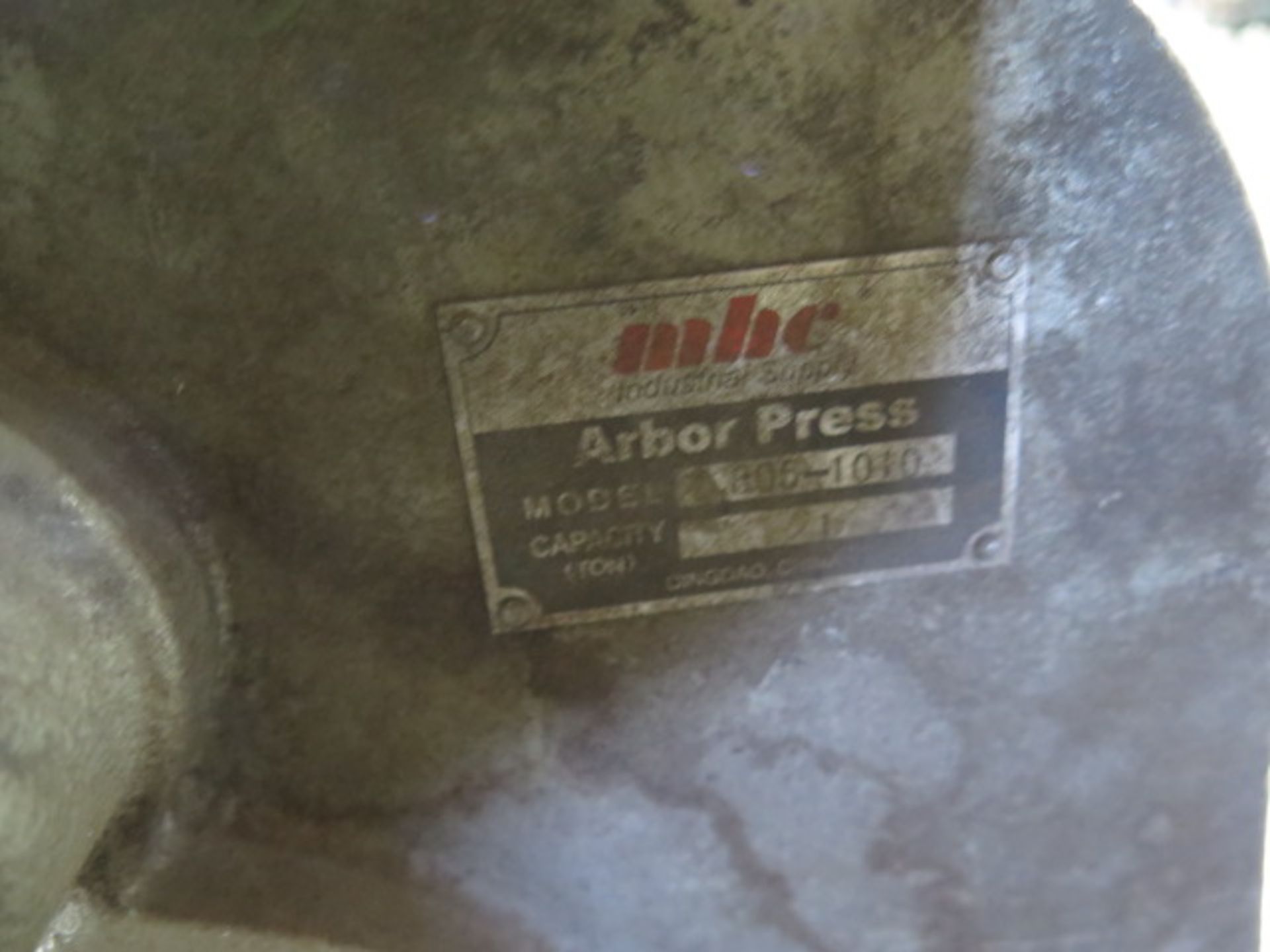 MHC Arbor Press (SOLD AS-IS - NO WARRANTY) - Image 3 of 3