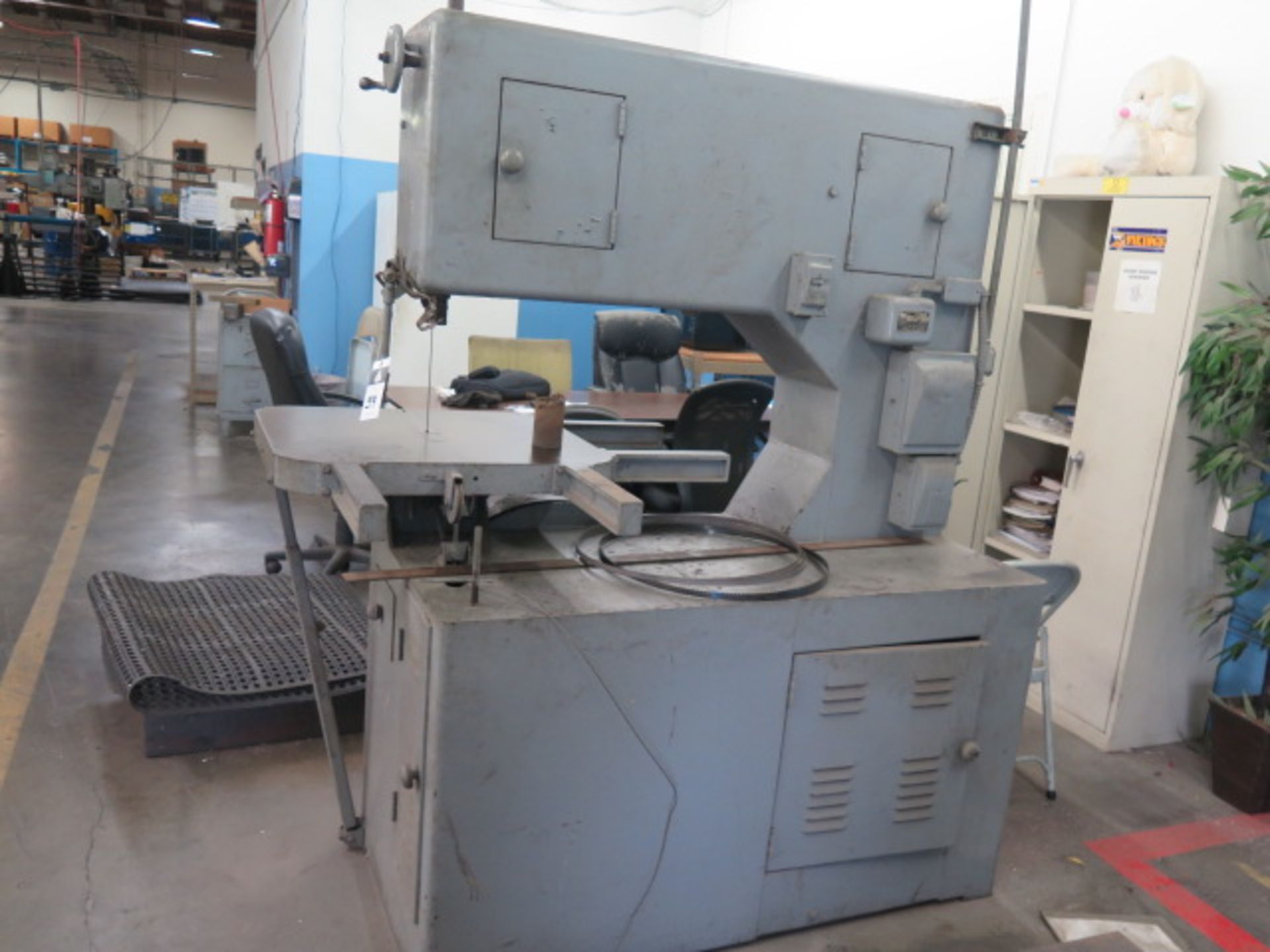 Grob NS-36 36" Vertical Band Saw s/n 966 w/ Blade Welder (SOLD AS-IS - NO WARRANTY) - Image 3 of 7