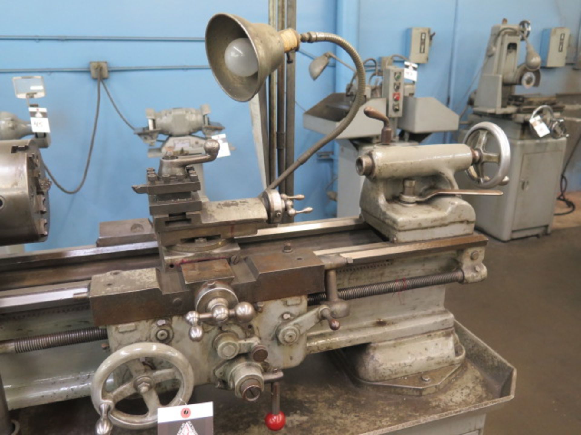 Sheldon US-46-B 11" x 24" Lathe s/n US27064 w/ 50-1200 RPM, Inch Threading, Tailstock, SOLD AS IS - Bild 5 aus 12