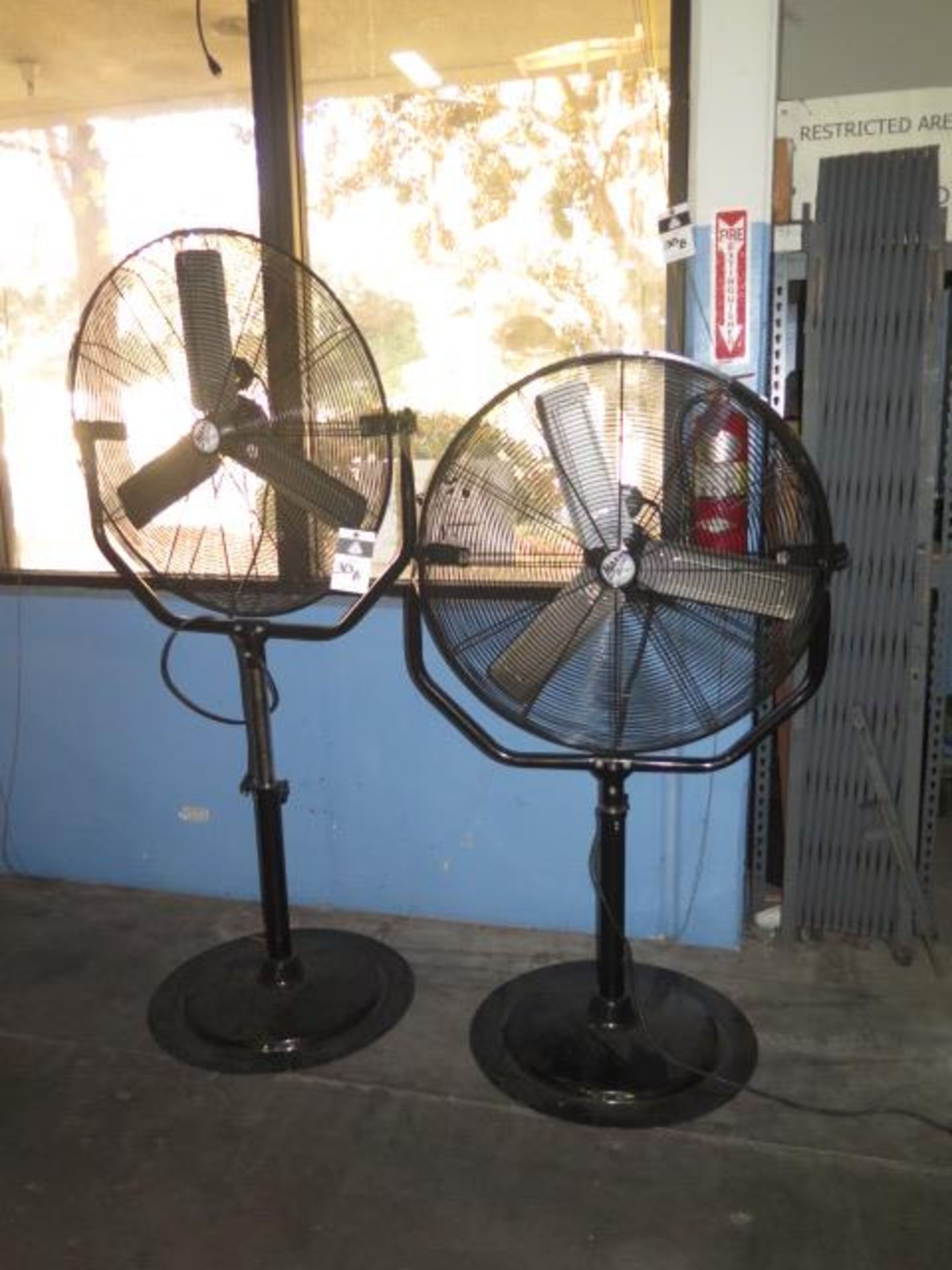 Shop Fans (2) (SOLD AS-IS - NO WARRANTY)