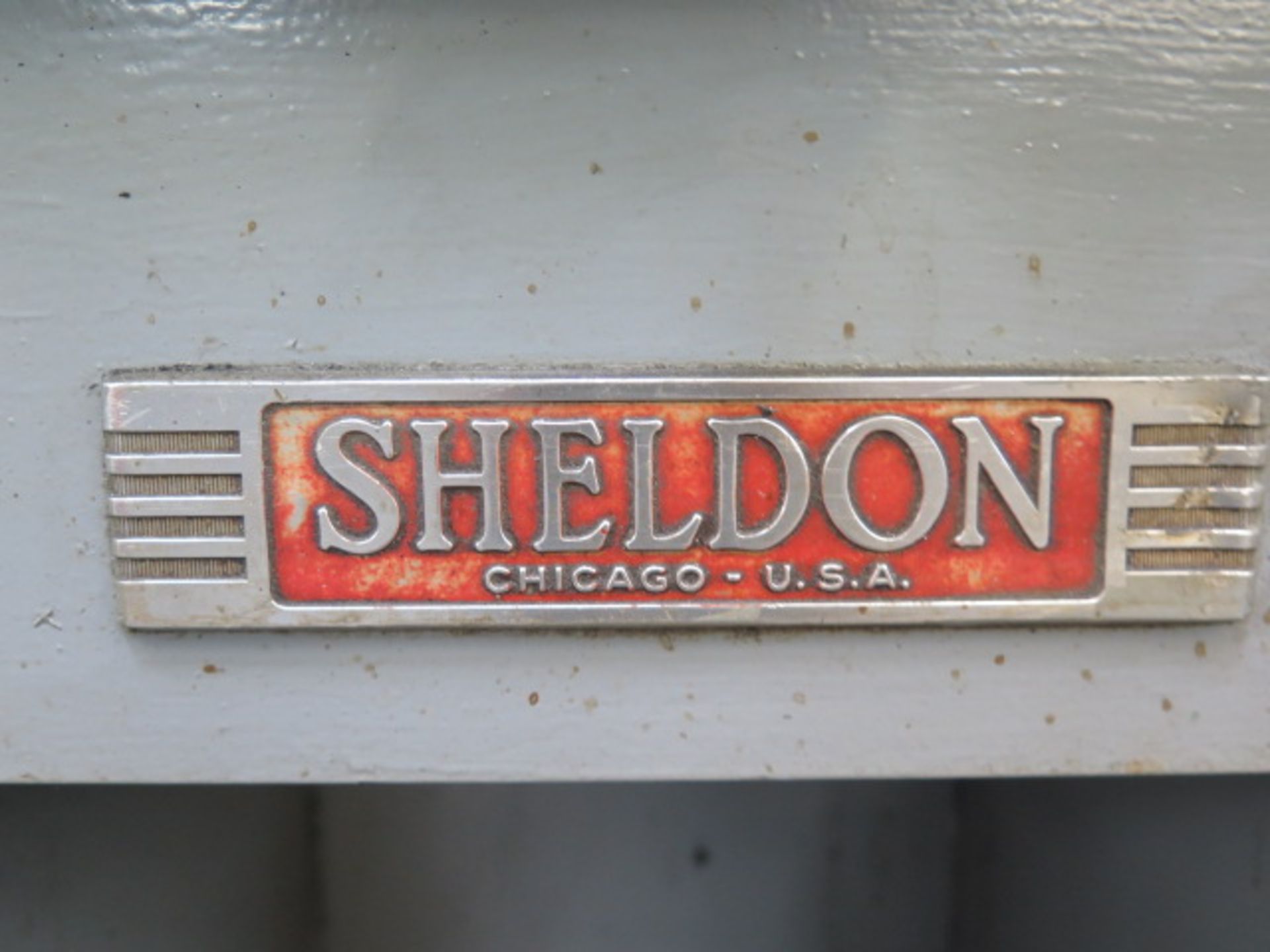Sheldon US-46-B 11" x 24" Lathe s/n US27064 w/ 50-1200 RPM, Inch Threading, Tailstock, SOLD AS IS - Bild 12 aus 12