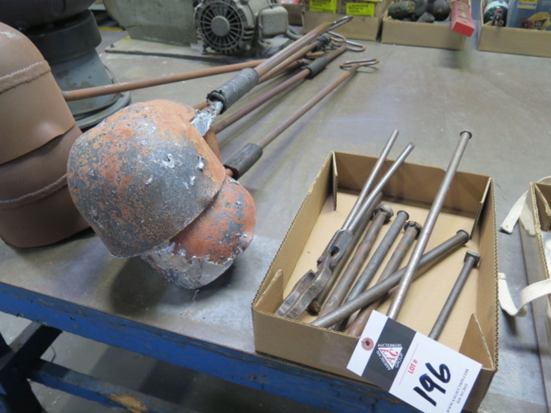 Ladels and Furnace Tools (SOLD AS-IS - NO WARRANTY)