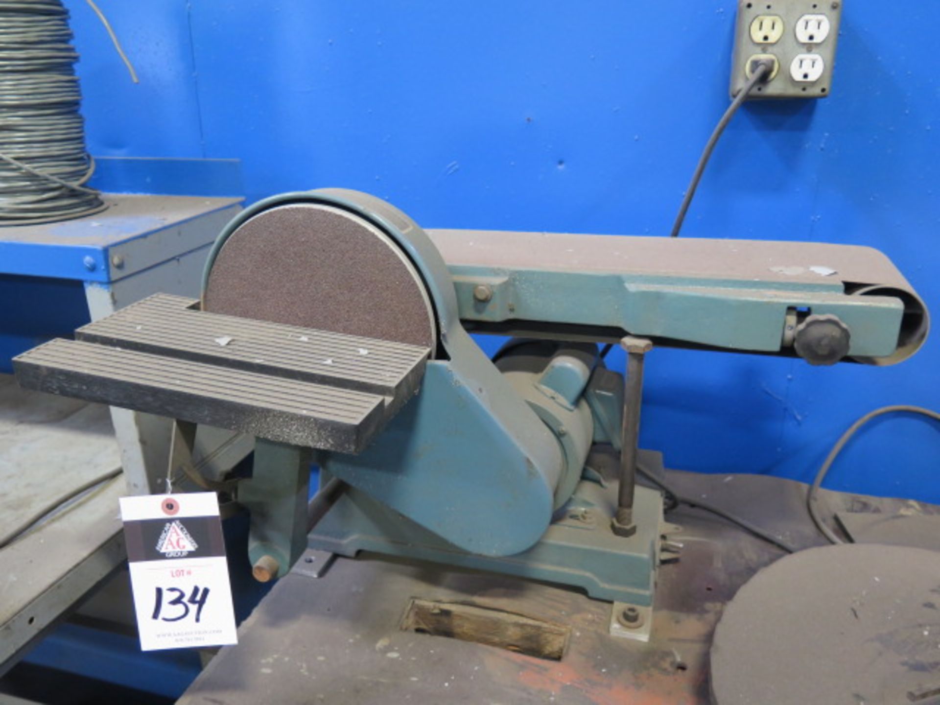 6" Belt / 9" Disc Sander (SOLD AS-IS - NO WARRANTY)