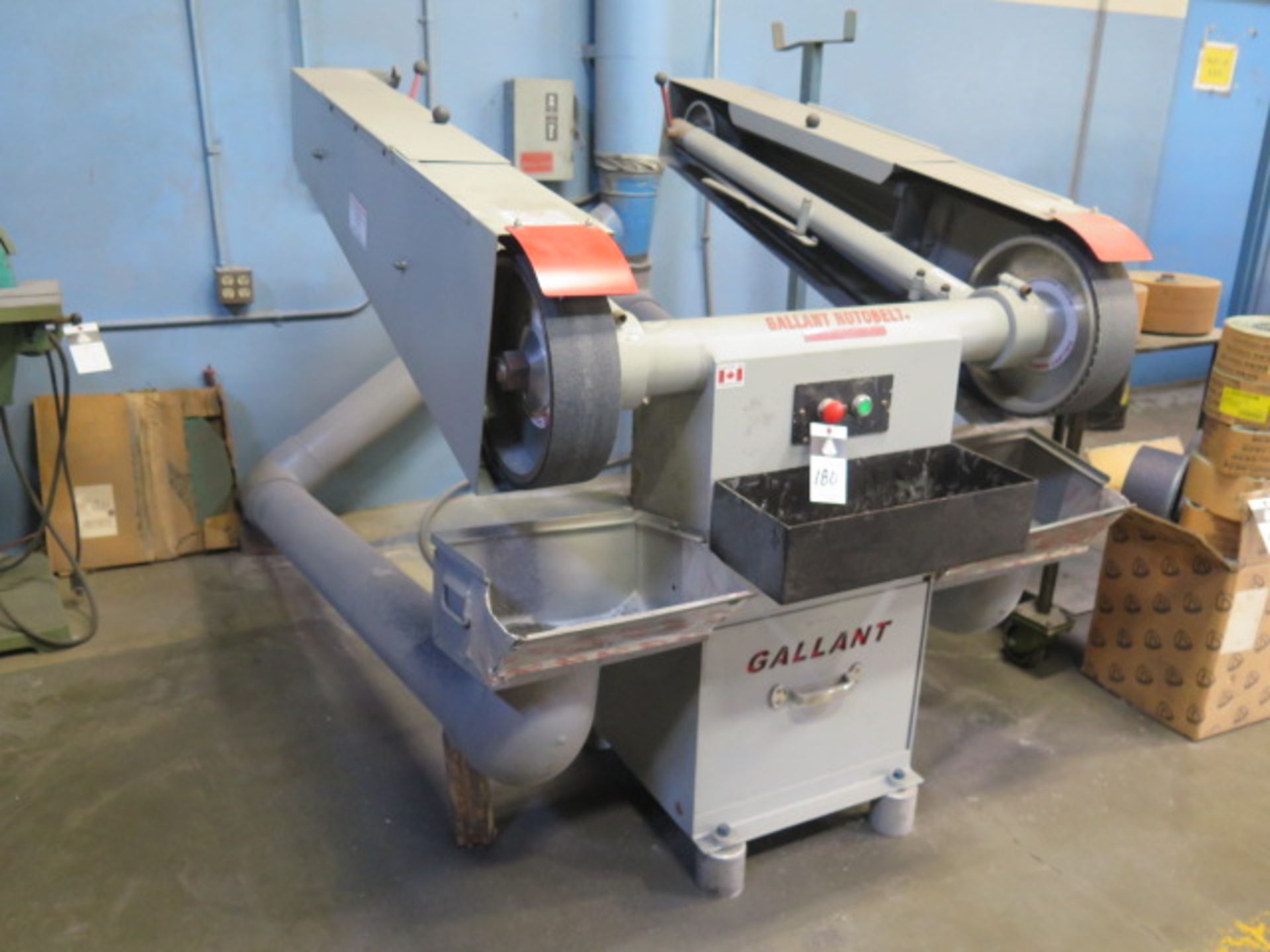 Gallant "Rotobelt" mdl. 1 Dual 4" Belt Sander s/n 41220 (SOLD AS-IS - NO WARRANTY)