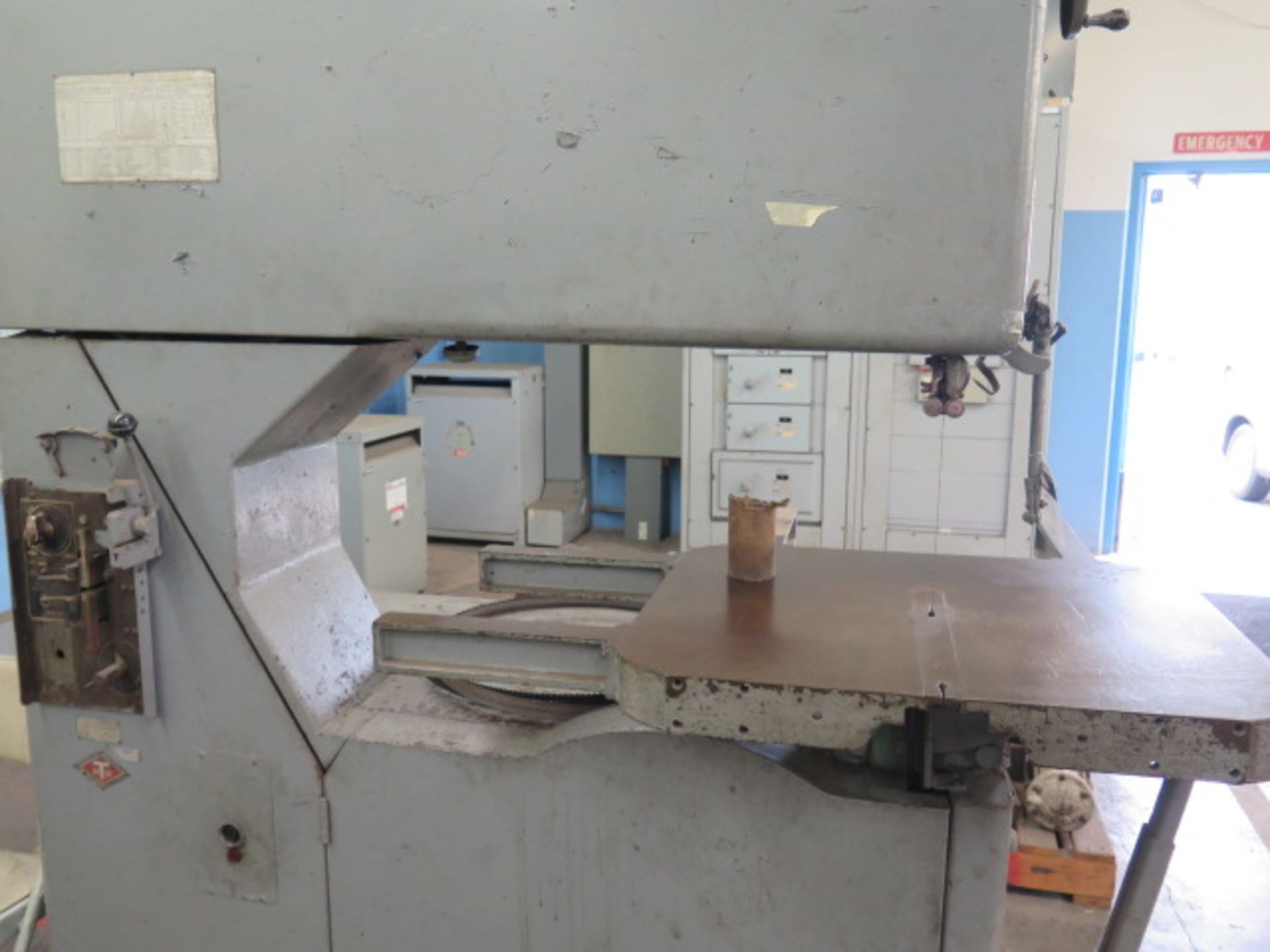 Grob NS-36 36" Vertical Band Saw s/n 966 w/ Blade Welder (SOLD AS-IS - NO WARRANTY) - Image 5 of 7