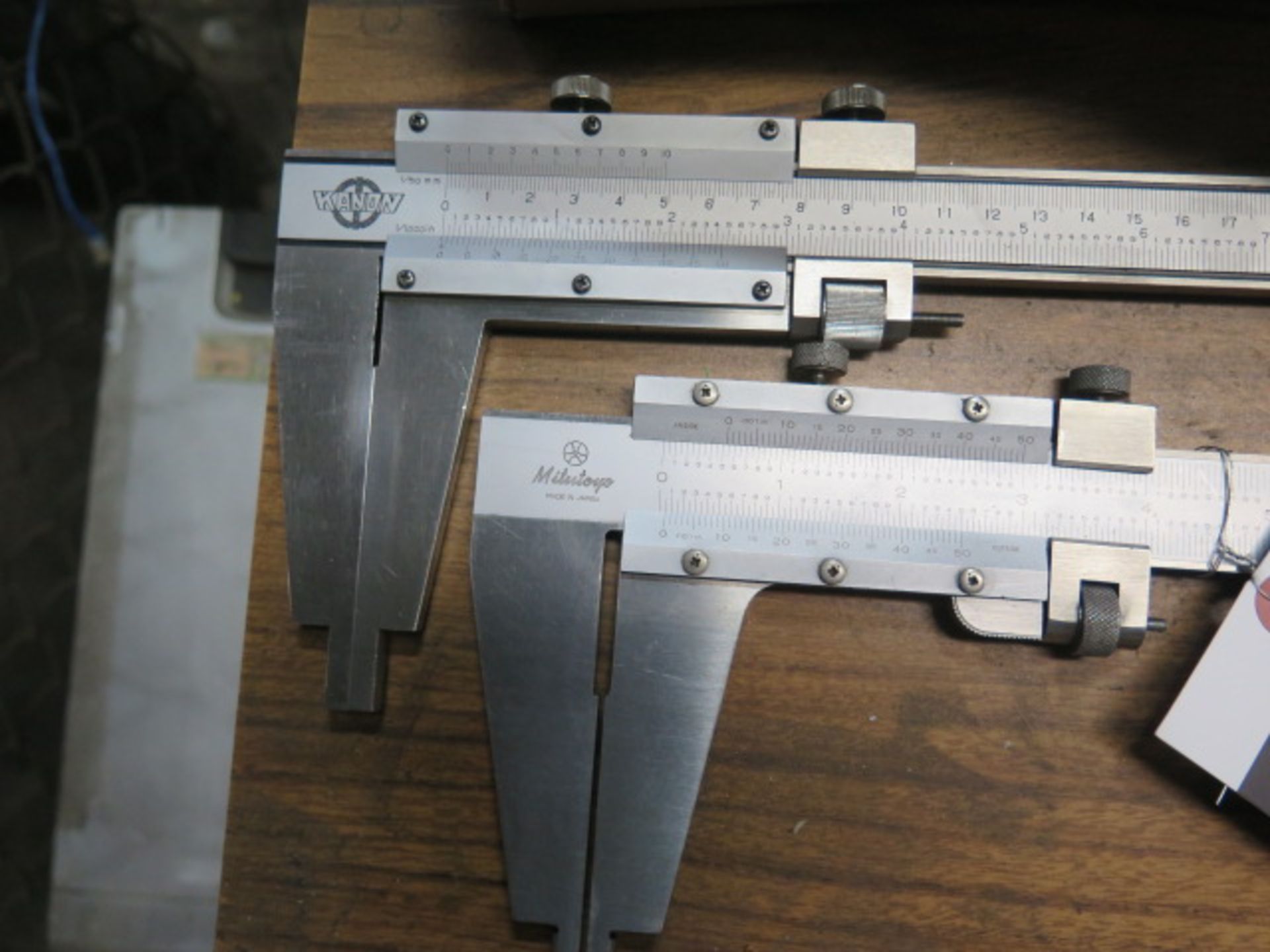 Kanon 24" and Mitutoyo 18" Vernier Calipers (2) (SOLD AS-IS - NO WARRANTY) - Image 2 of 3