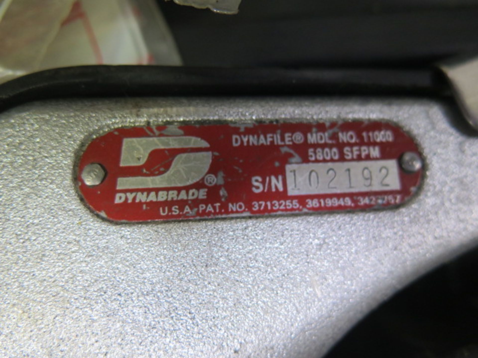 Dynabrade "Dynafile" Pneumatic Belt Sander (SOLD AS-IS - NO WARRANTY) - Image 4 of 6