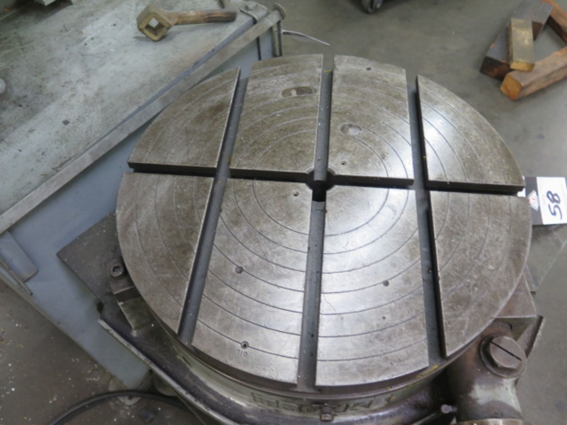Troyke 21" Rotary Table w/ Table (SOLD AS-IS - NO WARRANTY) - Image 3 of 4