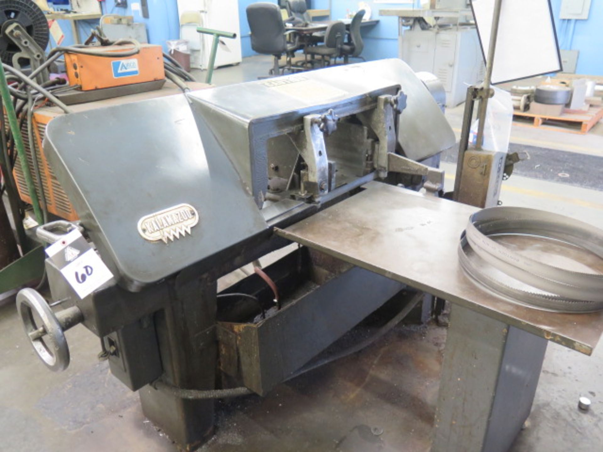 Kalamazoo H9AWV 9" Horizontal Band Saw s/n 15966 w/ Manual Clamping, Work Stop, Coolant, SOLD AS IS - Image 2 of 5