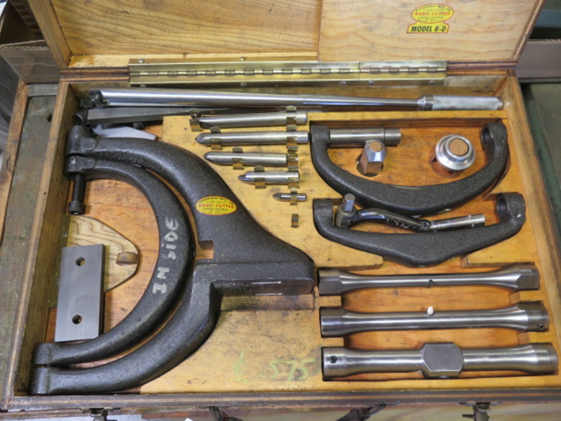 Holdridge No. 8-D Radii Cutter Set (SOLD AS-IS - NO WARRANTY) - Image 3 of 7