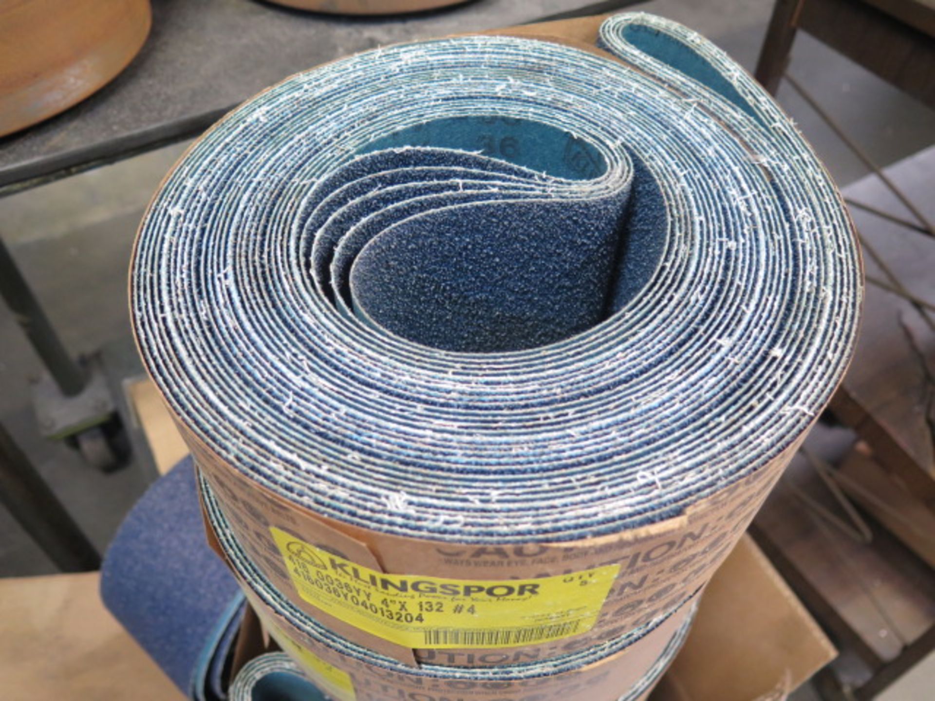 4" x 132" Sanding Belts (SOLD AS-IS - NO WARRANTY) - Image 3 of 5