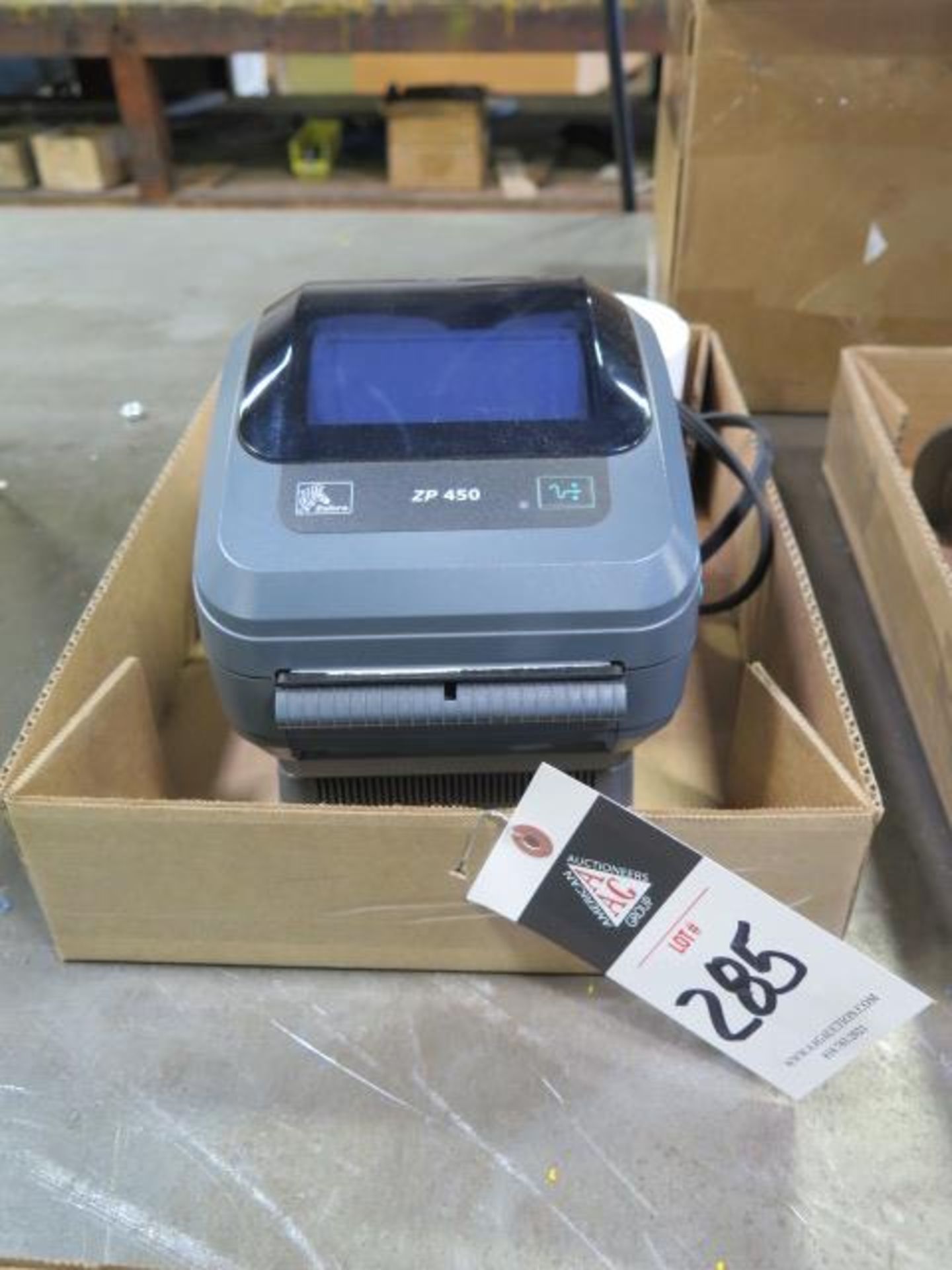 Zebra ZP450 Label Printer (SOLD AS-IS - NO WARRANTY)