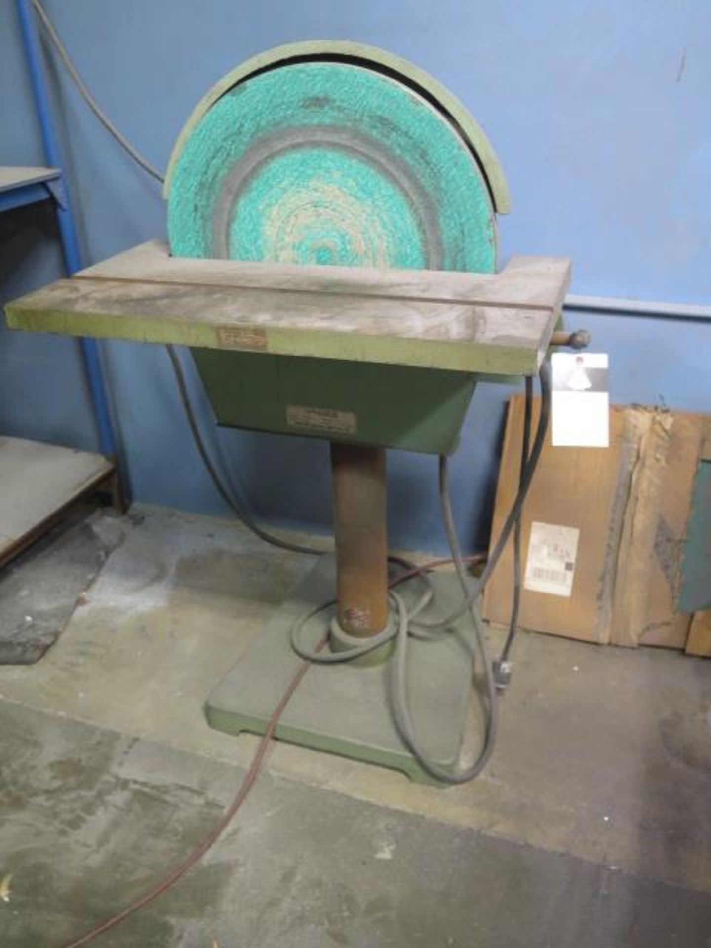 Conquest 20" Pedestal Disc Sander (SOLD AS-IS - NO WARRANTY)