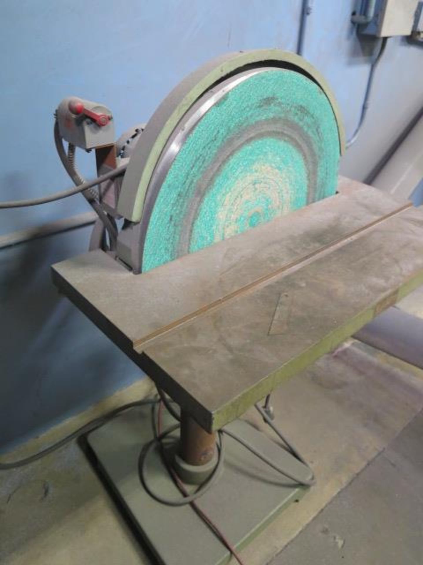 Conquest 20" Pedestal Disc Sander (SOLD AS-IS - NO WARRANTY) - Image 2 of 5