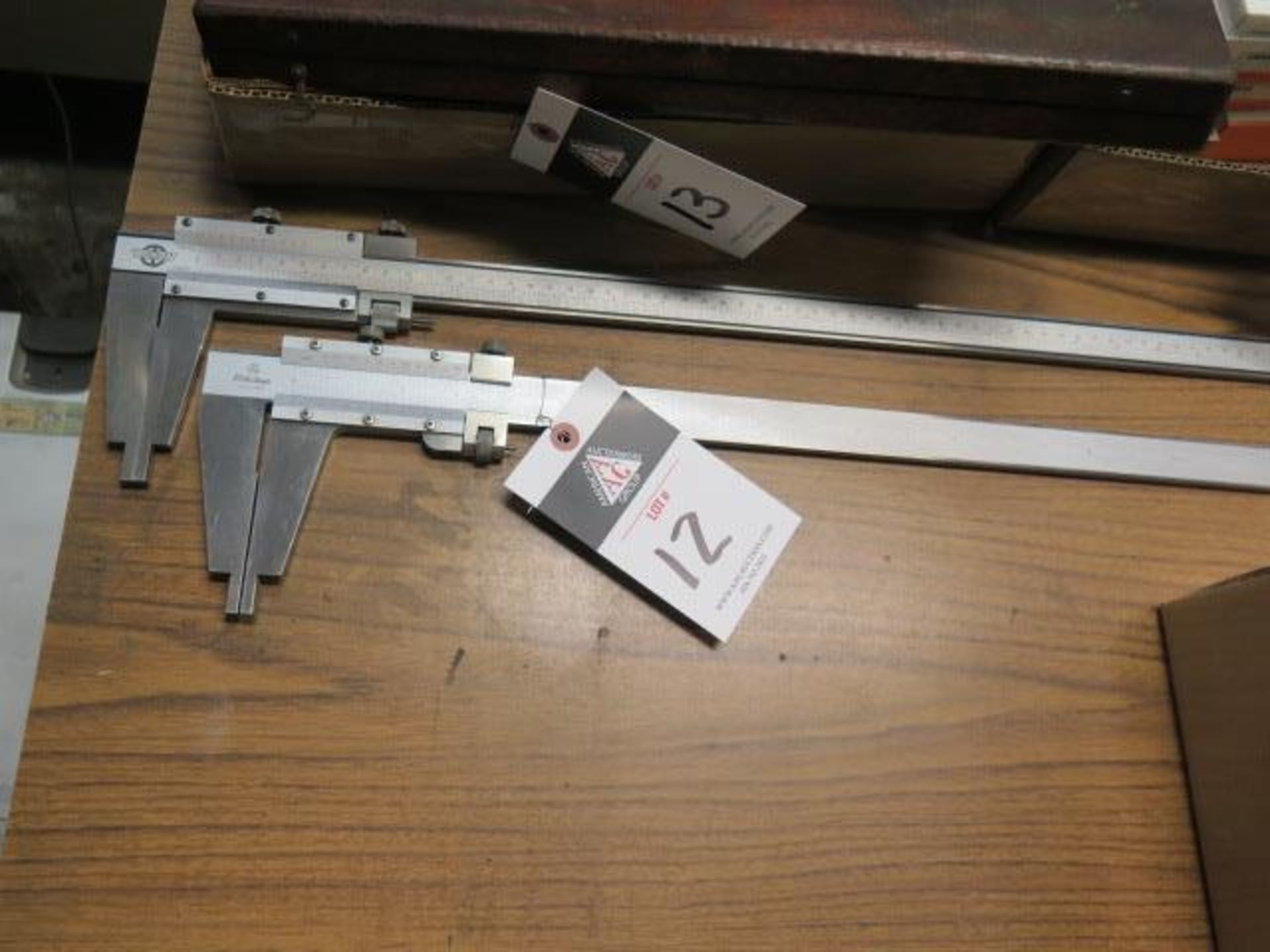 Kanon 24" and Mitutoyo 18" Vernier Calipers (2) (SOLD AS-IS - NO WARRANTY)