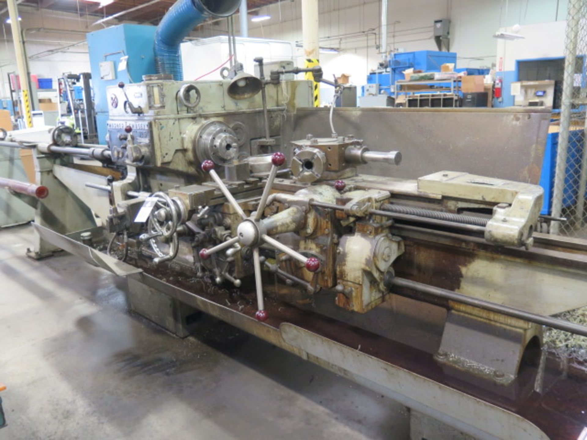 Warner & Swasey No. 5 Turret Lathe s/n 1730290 w/ 25-1553 RPM, 5-Station, Cross Slide, SOLD AS IS - Image 2 of 11