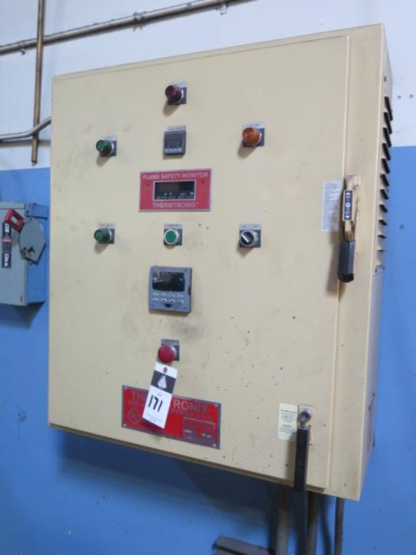 2008 Thermtronix GS-900 Natural Gas Fired Melting Furnace s/n 081945 w/ Dig Controls, SOLD AS IS - Image 4 of 9