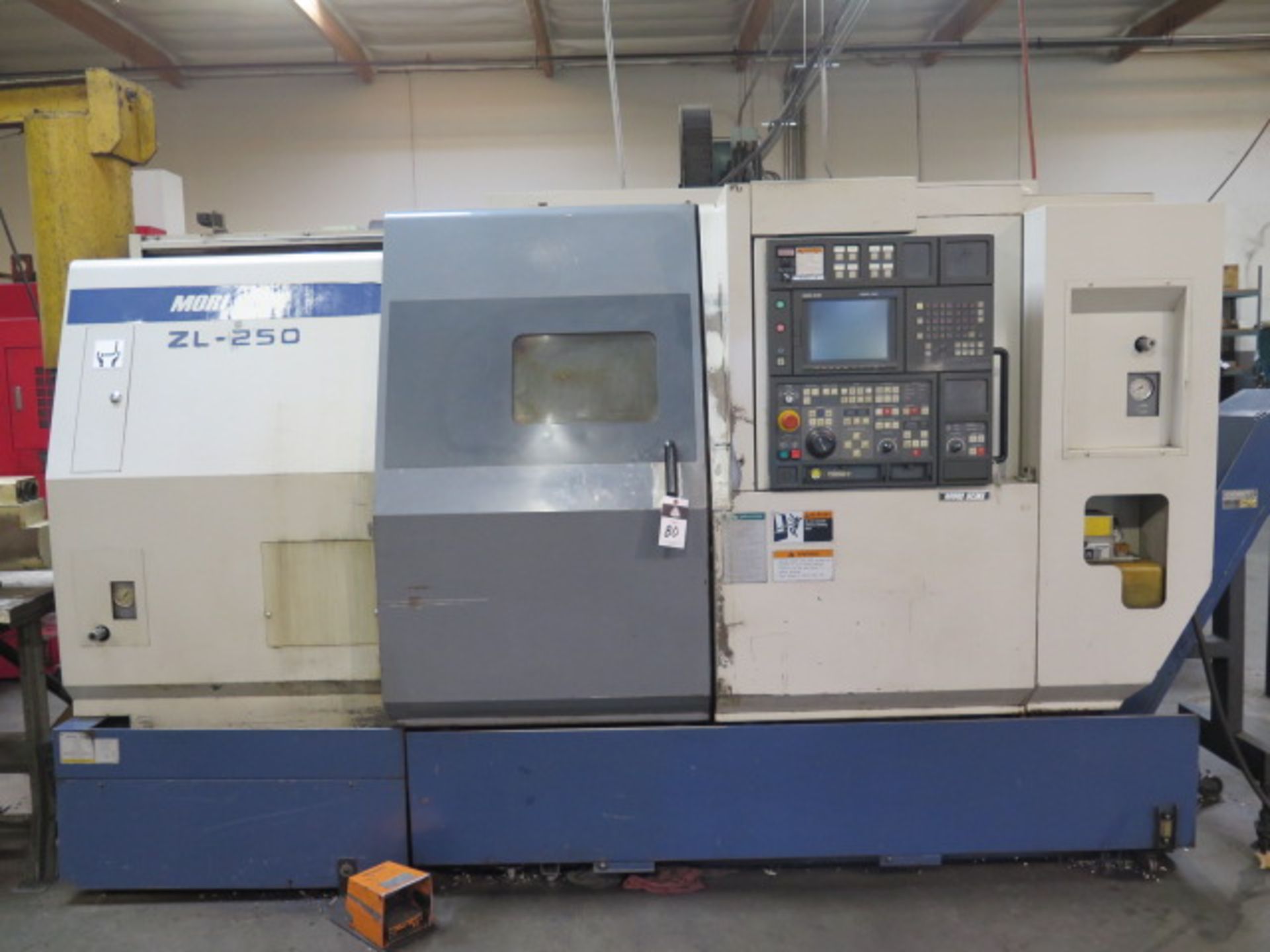 1998 Mori Seiki ZL-250 Twin Turret CNC Turning Center s/n 16 w/ Mori Seiki MSC-501 Contr, SOLD AS IS