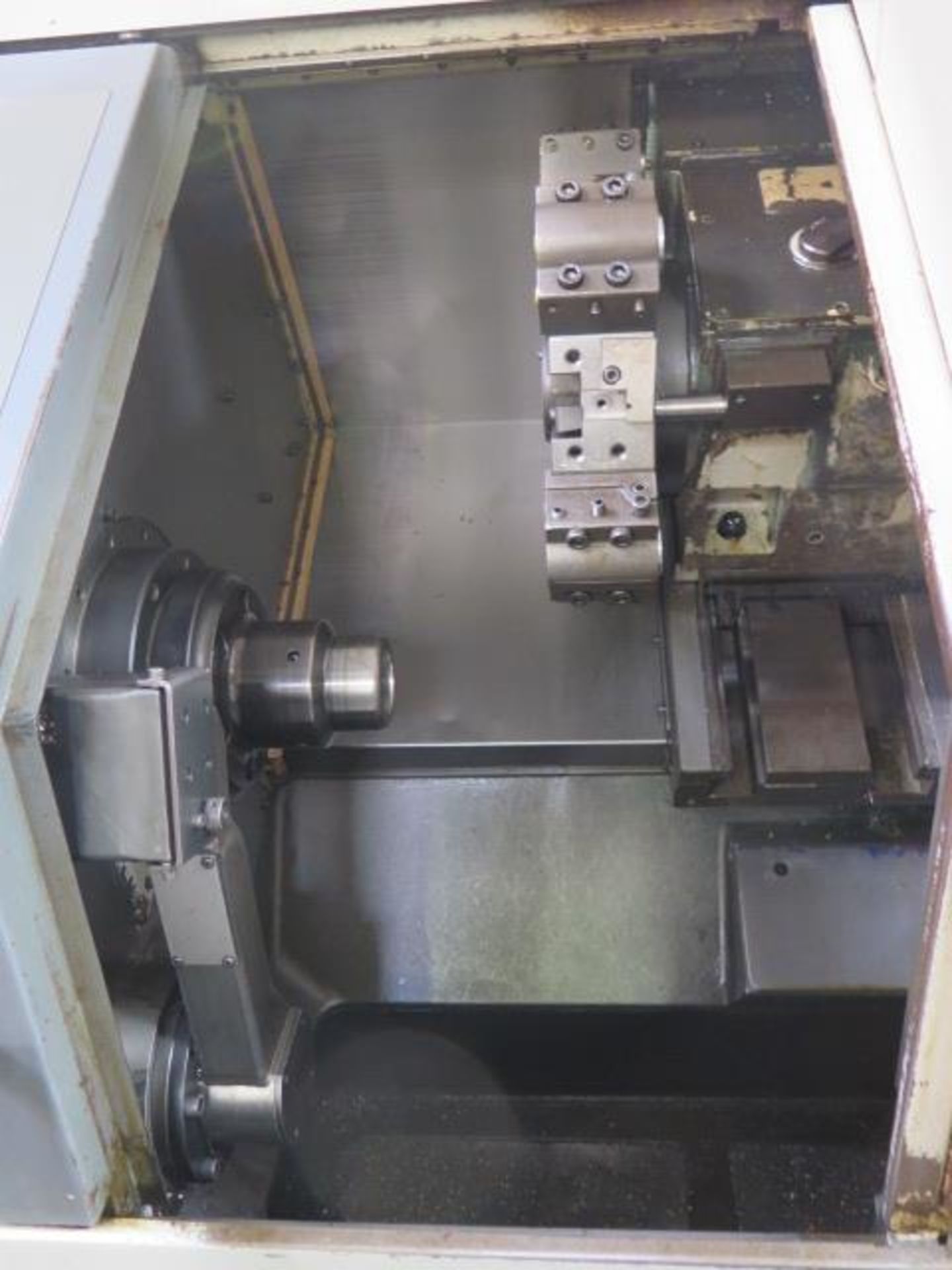 Mori Seiki CL-20A CNC Lathe s/n 544 w/ Yasnac Controls, Tool Presetter, 10-Station, SOLD AS IS - Image 4 of 10