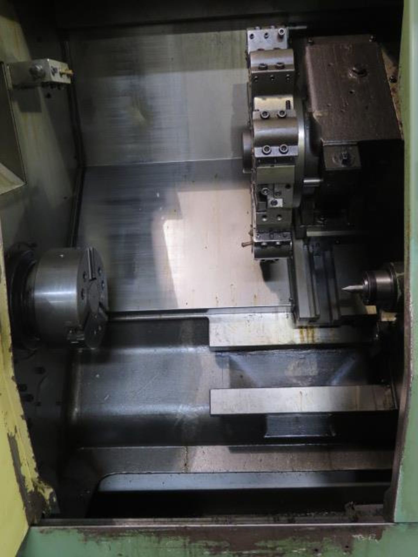 Mori Seiki SL-25 CNC Turning Center s/n 3178 w/ Yasnac Controls, 10-Station, Hydraulic, SOLD AS IS - Image 4 of 11