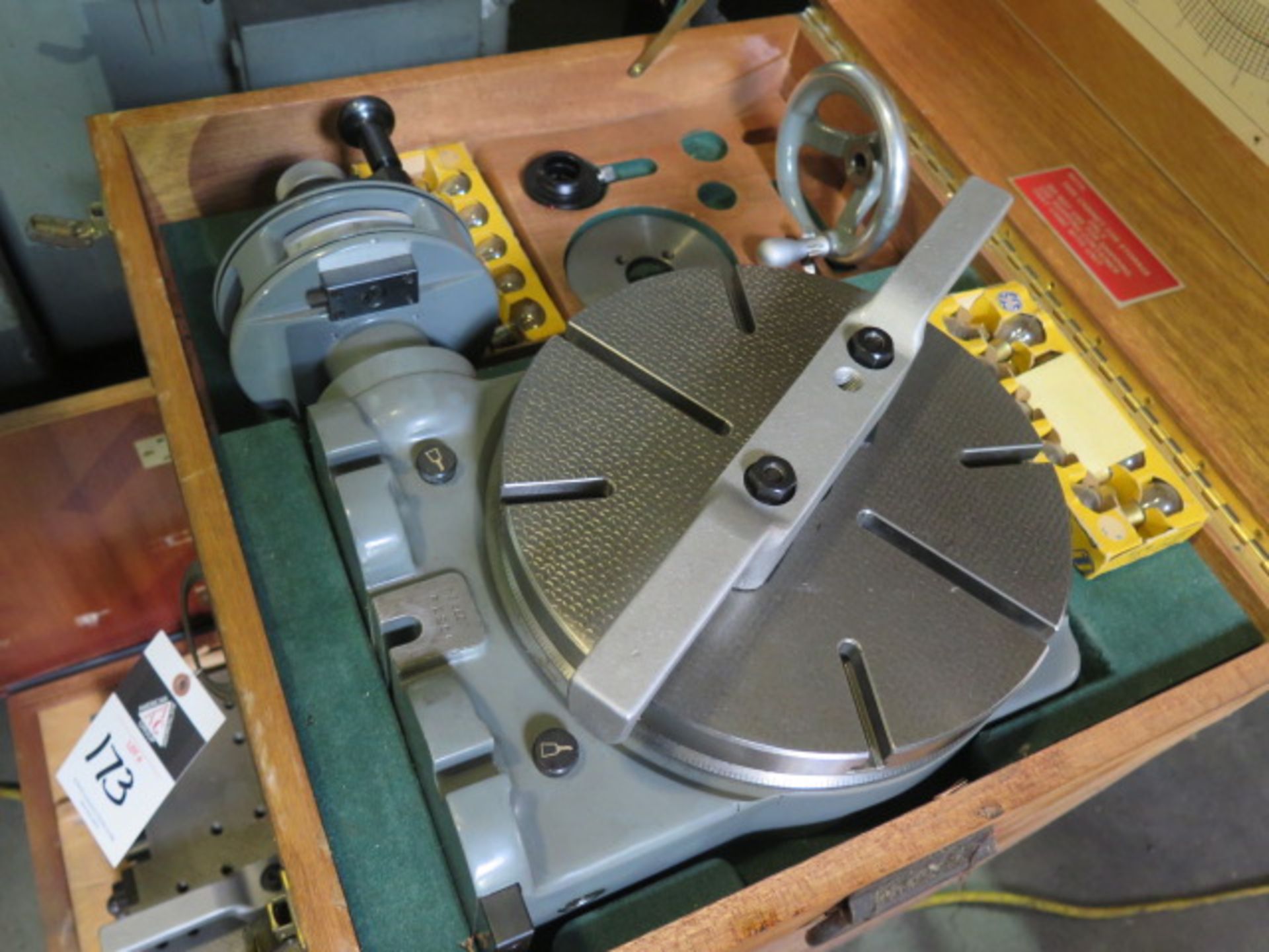 Moore 11" Precision Rotary Table w/ Micro-Sine Sine Table and Accessory Set (SOLD AS-IS - NO - Bild 3 aus 14