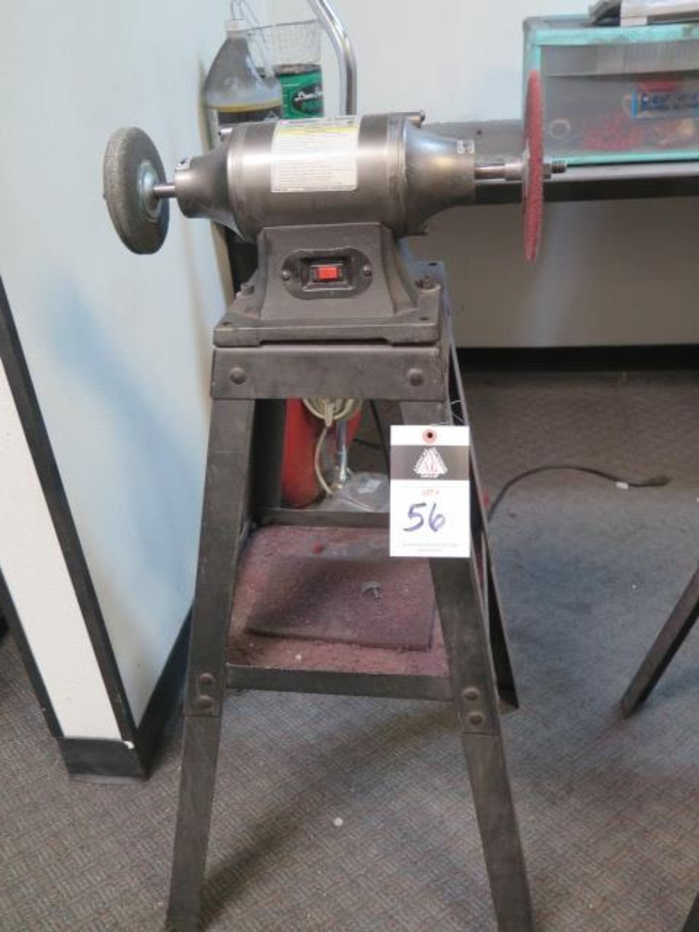 Central Machinery 6" Pedestal Buffer (SOLD AS-IS - NO WARRANTY)