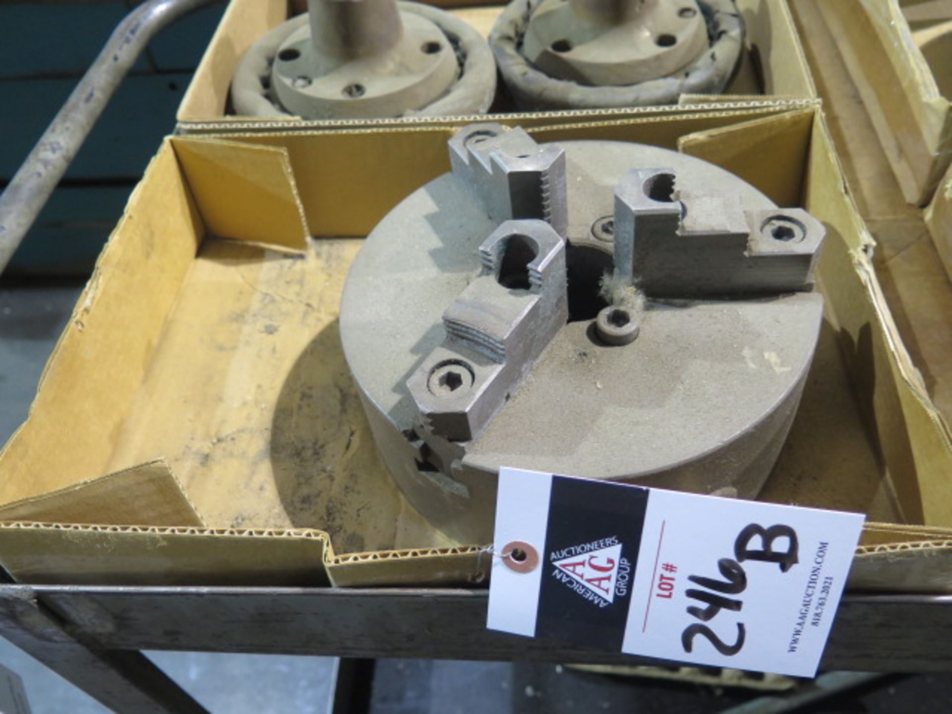 9" 3-Jaw Chuck (SOLD AS-IS - NO WARRANTY)