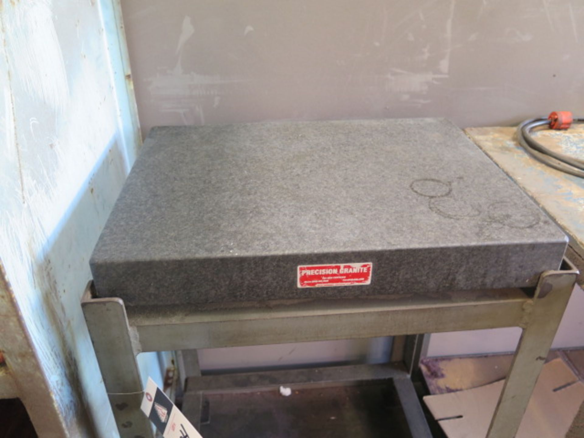 Precision 18” x 24” x 3” Granite Surface Plate w/ Stand (SOLD AS-IS - NO WARRANTY) - Bild 2 aus 4