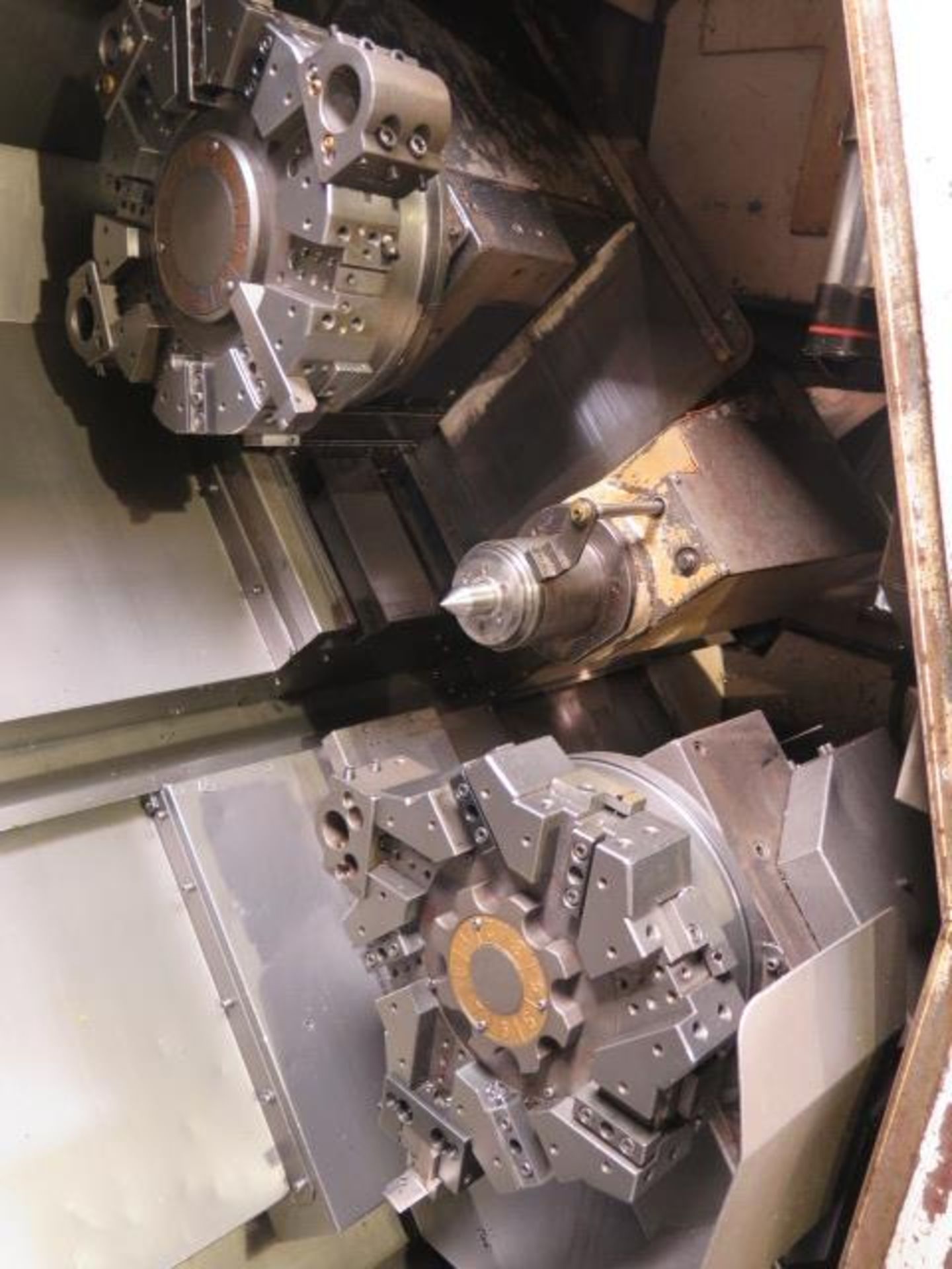 1998 Mori Seiki ZL-250 Twin Turret CNC Turning Center s/n 16 w/ Mori Seiki MSC-501 Contr, SOLD AS IS - Image 8 of 13