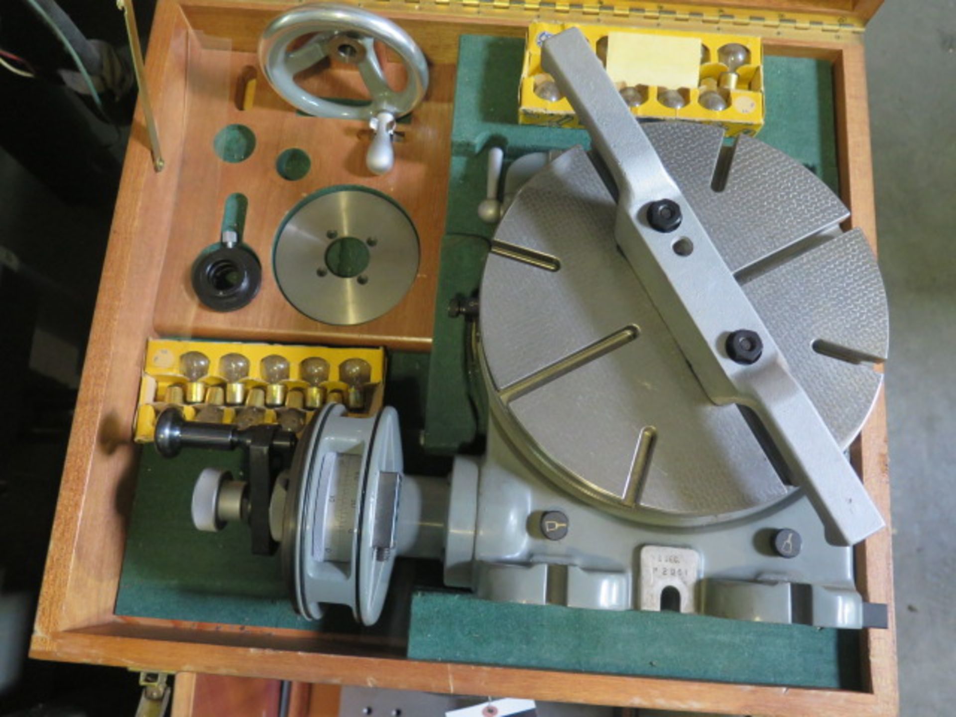 Moore 11" Precision Rotary Table w/ Micro-Sine Sine Table and Accessory Set (SOLD AS-IS - NO - Bild 6 aus 14