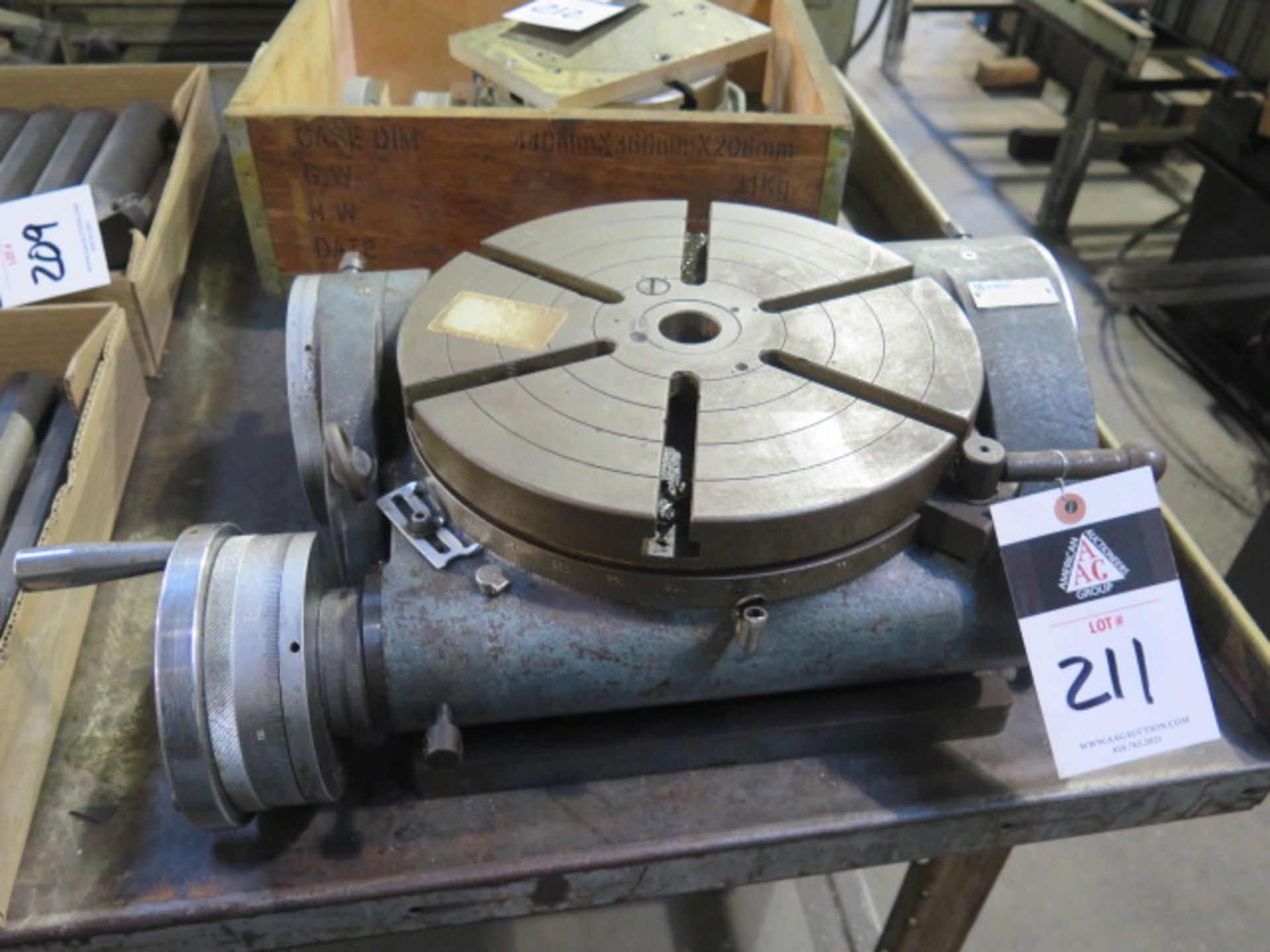 Yuasa 12" Compound Rotary Table (SOLD AS-IS - NO WARRANTY)