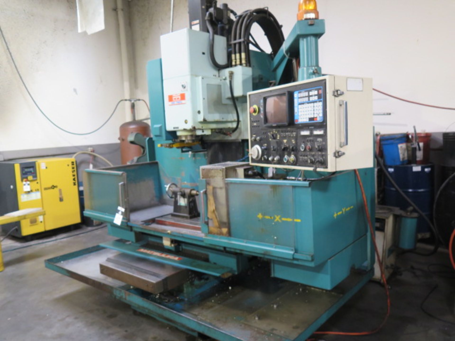 Matsuura MC-760V2 4-Axis CNC VMC s/n 85044778 w/ Yasnac MX2 Controls, SOLD AS IS - Image 2 of 9