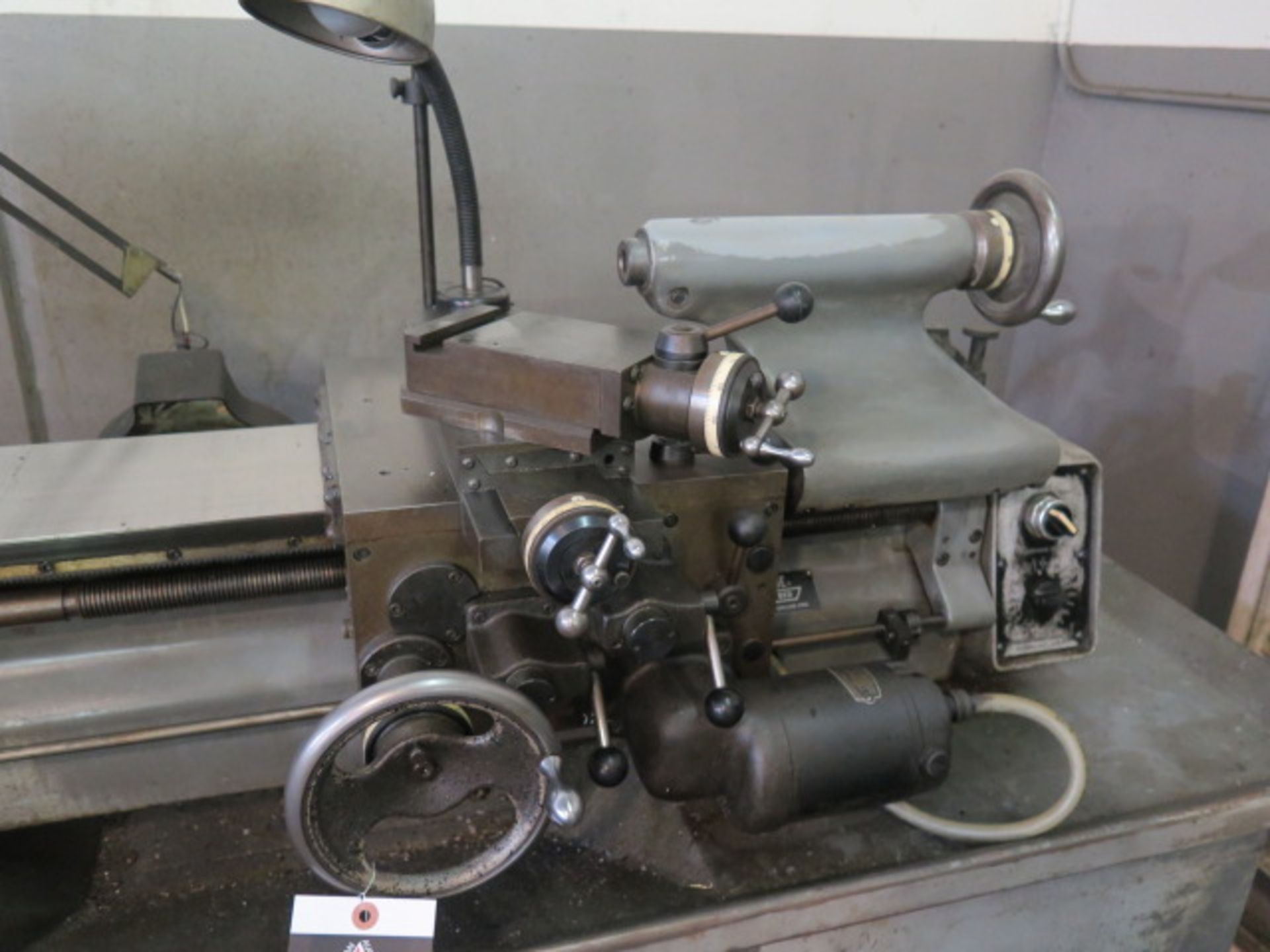 Hardinge HLV-H Wide Bed Tool Room Lathe w/ 125-3000 RPM, Inch Threading, Power Feed, Tailstock, - Image 4 of 8